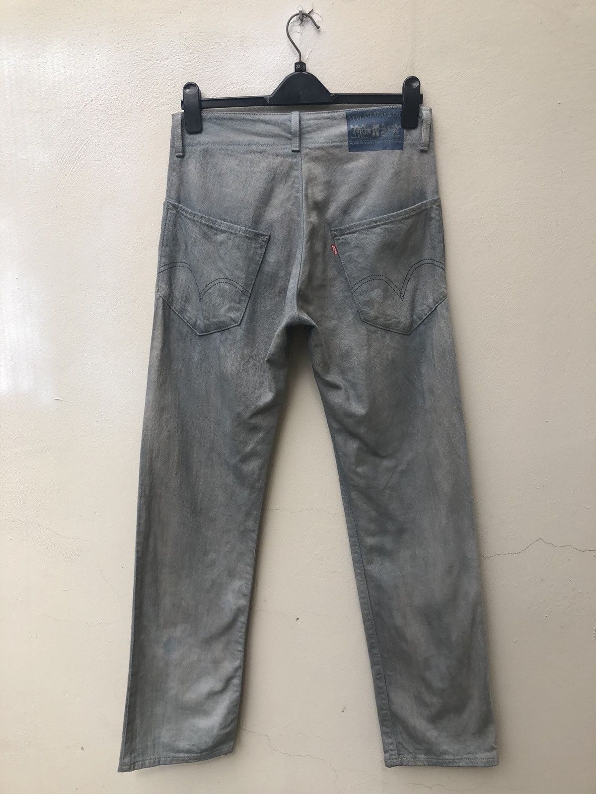 Levi's Japanese Levi’s Tie Dye Digital Denim Jeans Size US 30 / EU 46 - 10 Thumbnail