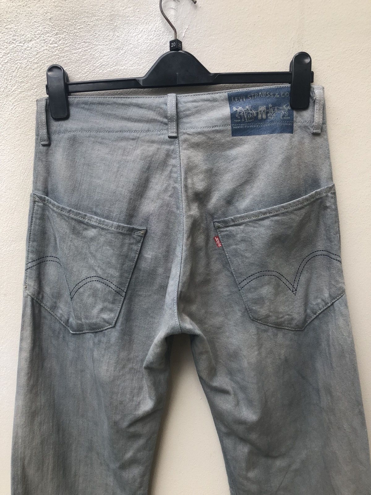 Levi's Japanese Levi’s Tie Dye Digital Denim Jeans Size US 30 / EU 46 - 11 Thumbnail