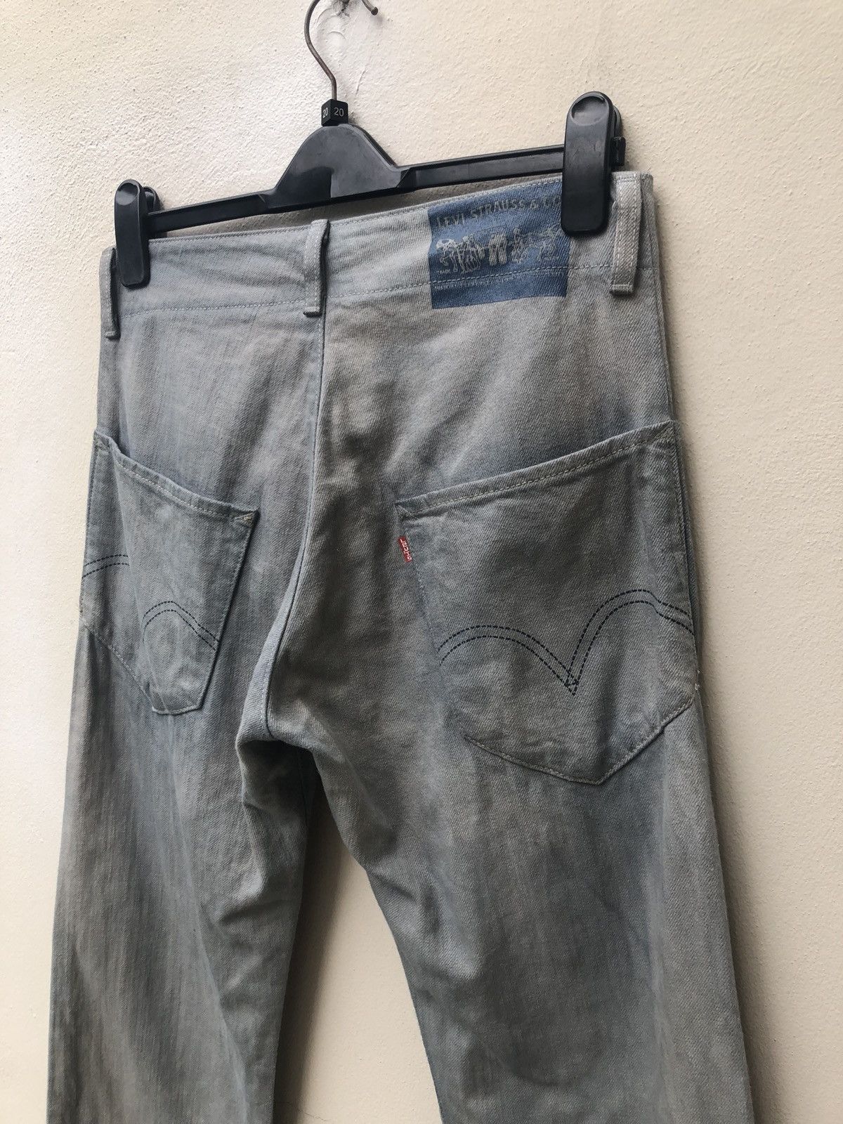 Levi's Japanese Levi’s Tie Dye Digital Denim Jeans Size US 30 / EU 46 - 14 Thumbnail