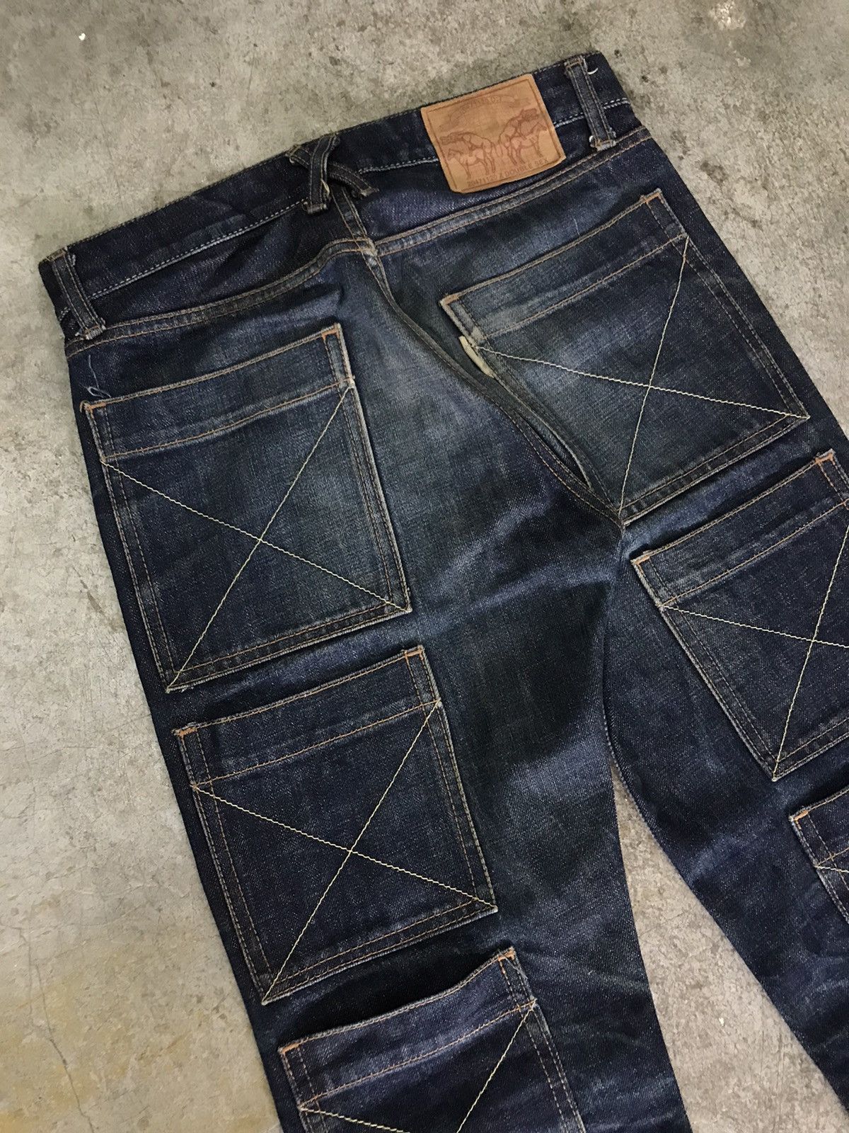 20471120 × Beauty Beast AW99 20471120 SIX POCKET DENIM PANTS Size US 30 / EU 46 - 4 Thumbnail