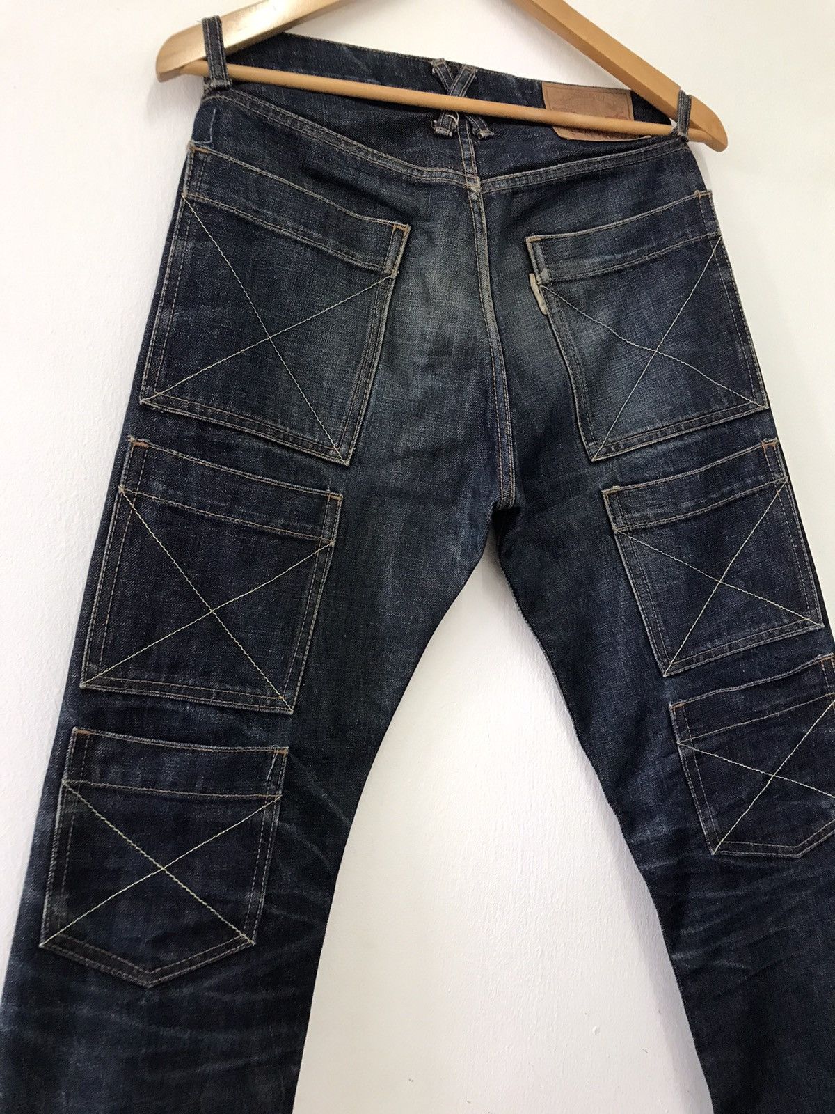 20471120 × Beauty Beast AW99 20471120 SIX POCKET DENIM PANTS Size US 30 / EU 46 - 12 Thumbnail