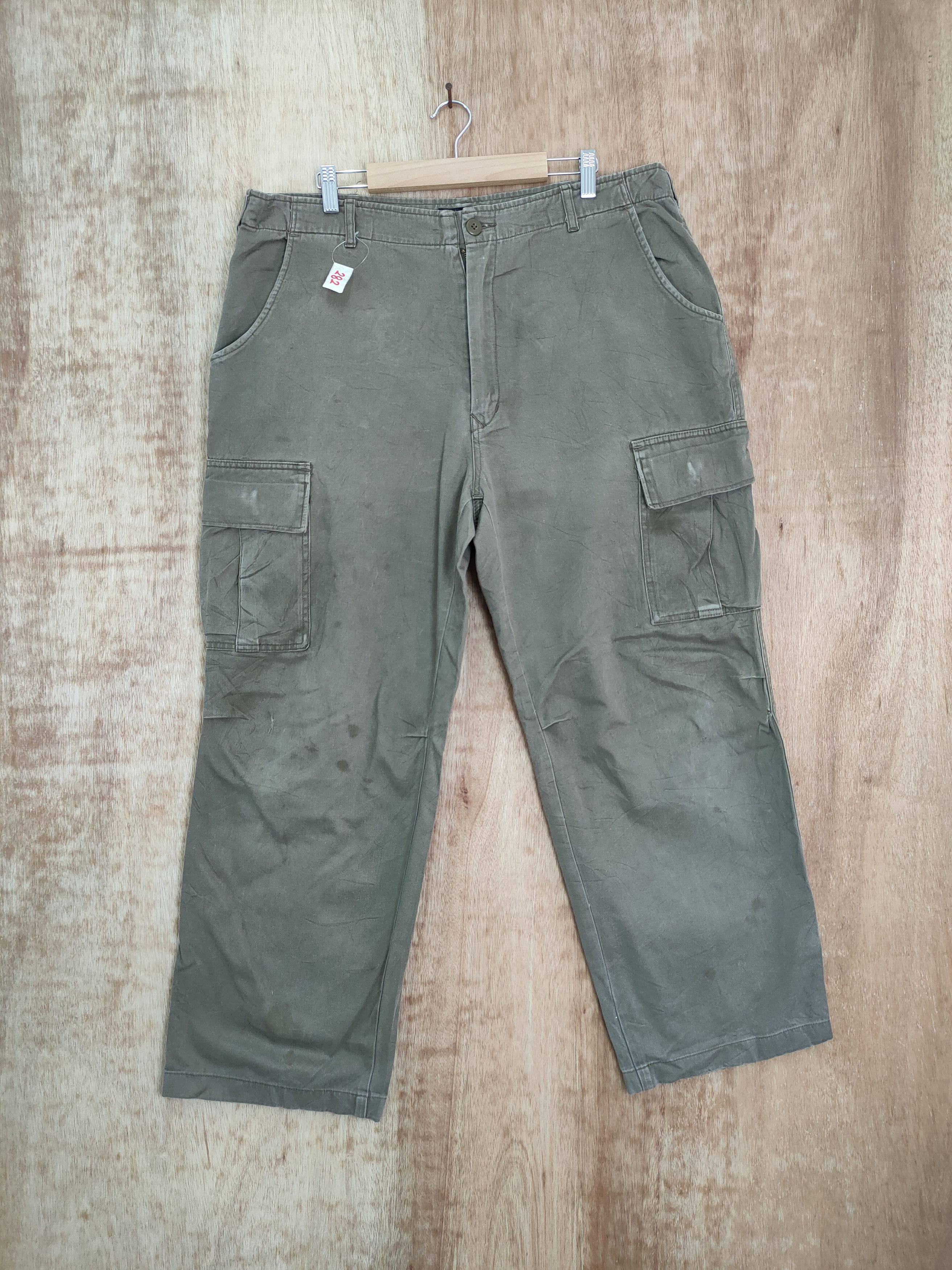 Japanese Brand DL Scratch Crew multipocket tactical cargo pants #282 Size US 37 - 1 Thumbnail