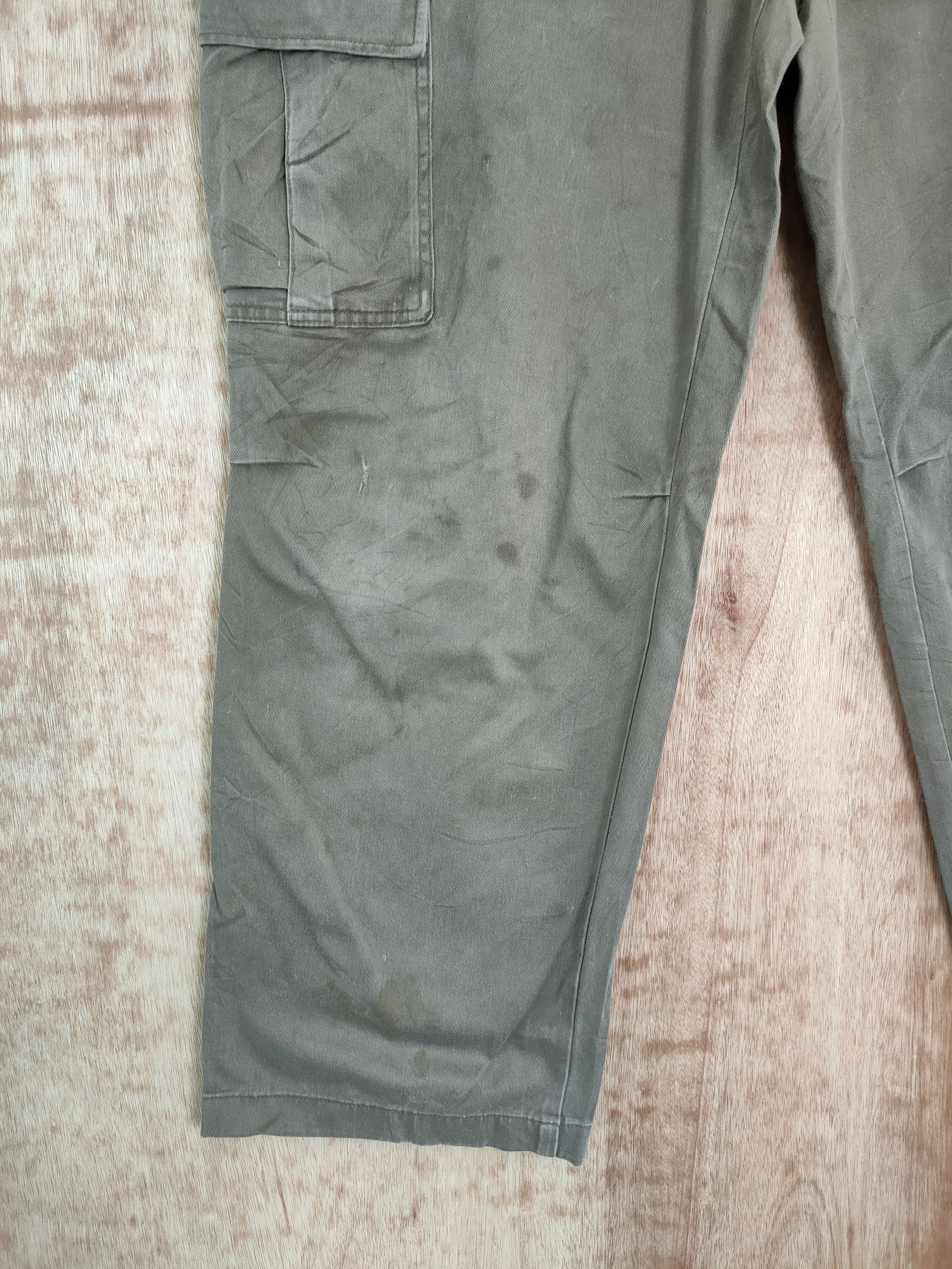 Japanese Brand DL Scratch Crew multipocket tactical cargo pants #282 Size US 37 - 2 Thumbnail