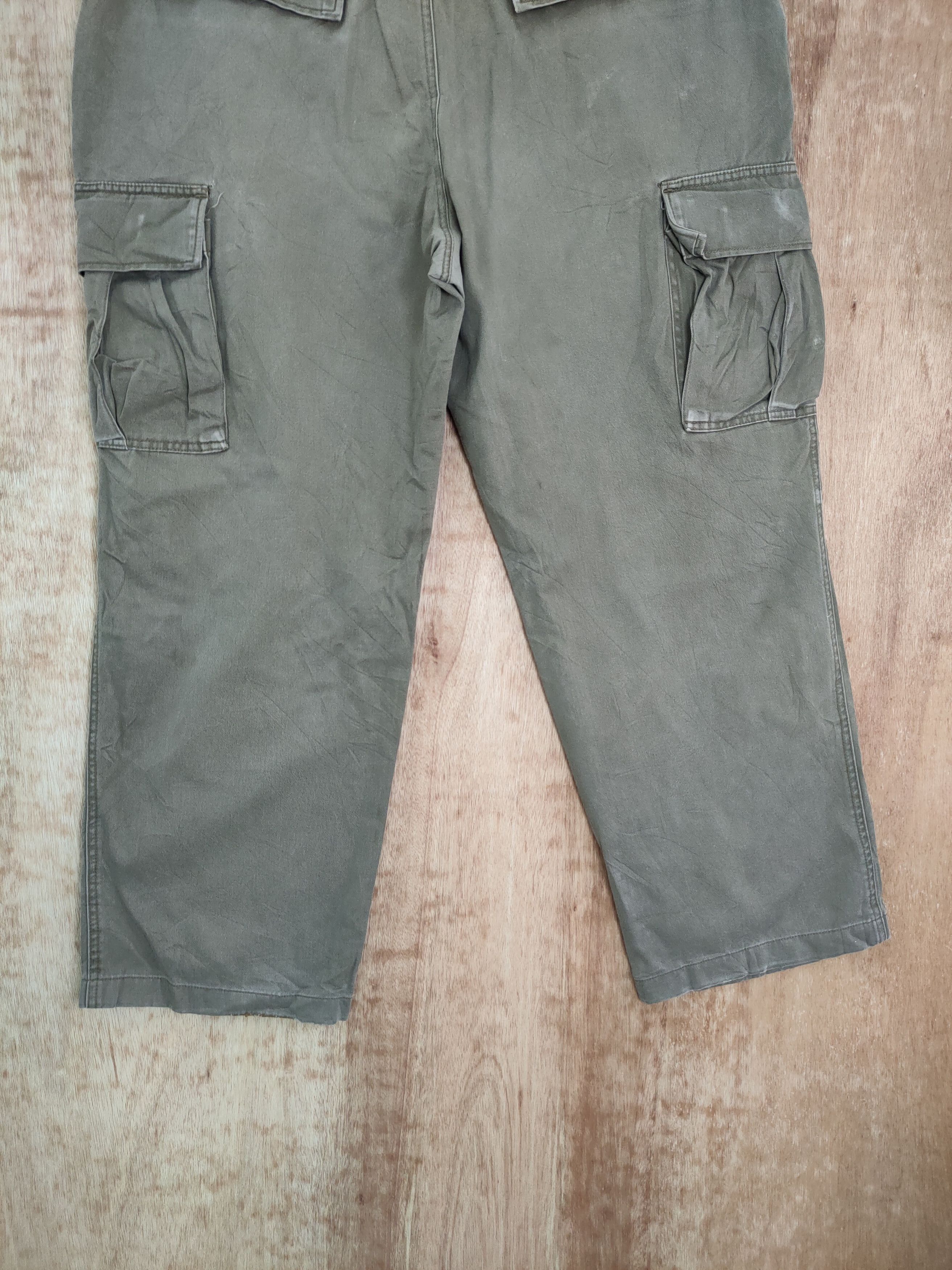 Japanese Brand DL Scratch Crew multipocket tactical cargo pants #282 Size US 37 - 8 Thumbnail