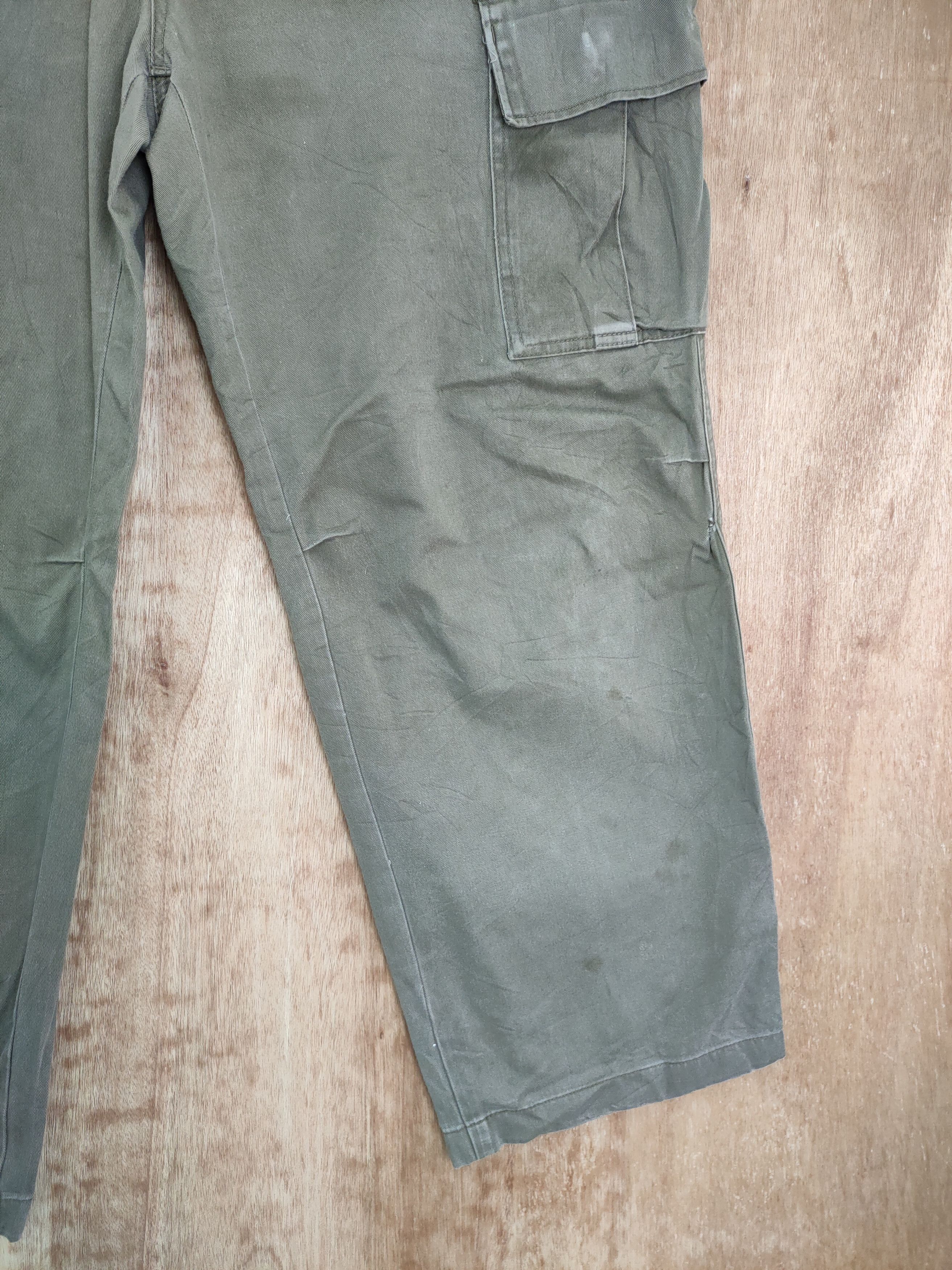 Japanese Brand DL Scratch Crew multipocket tactical cargo pants #282 Size US 37 - 3 Thumbnail