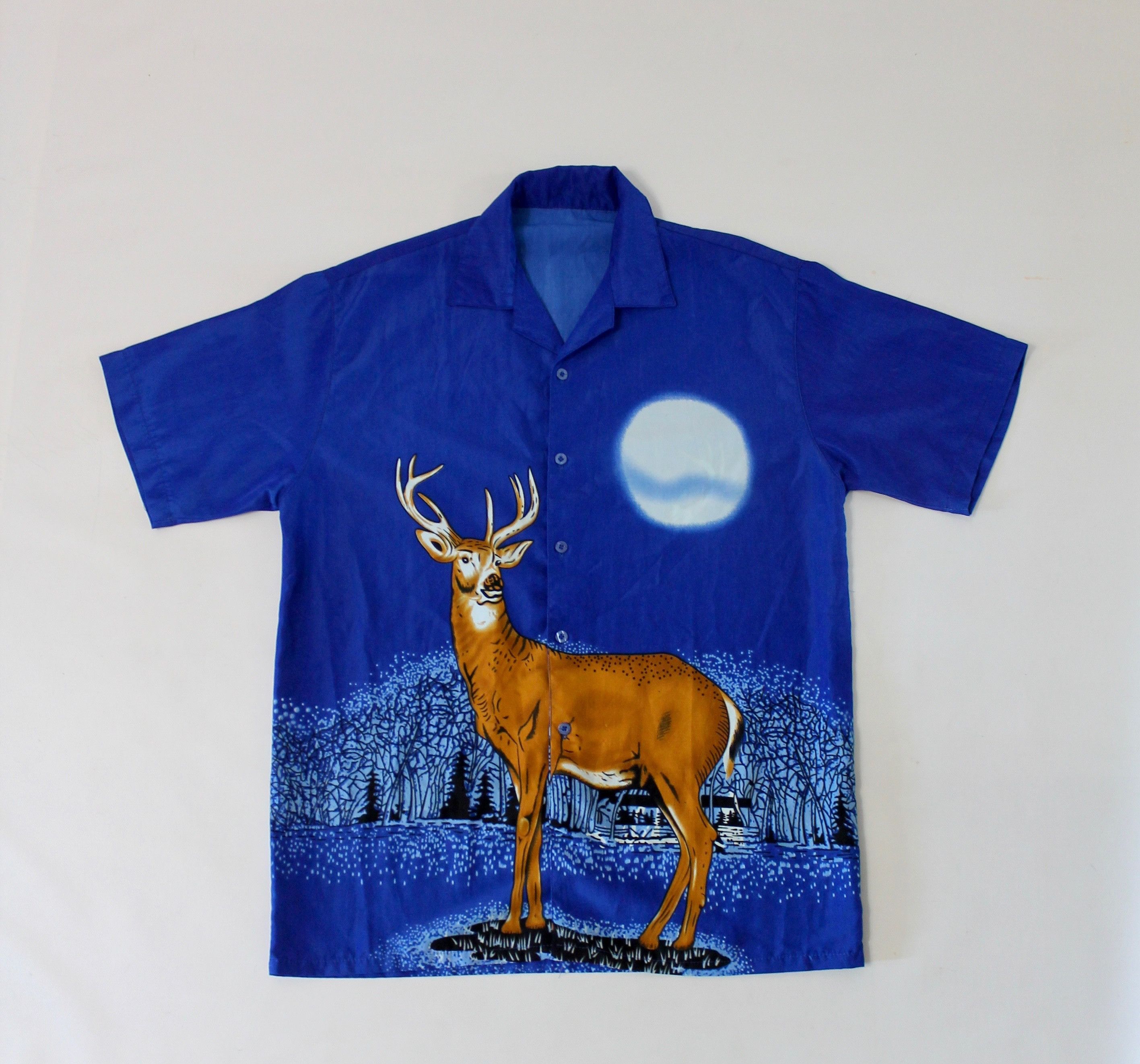 Other Deer Vintage Shirt Animal Short sleeve Size US XL / EU 56 / 4 - 2 Thumbnail