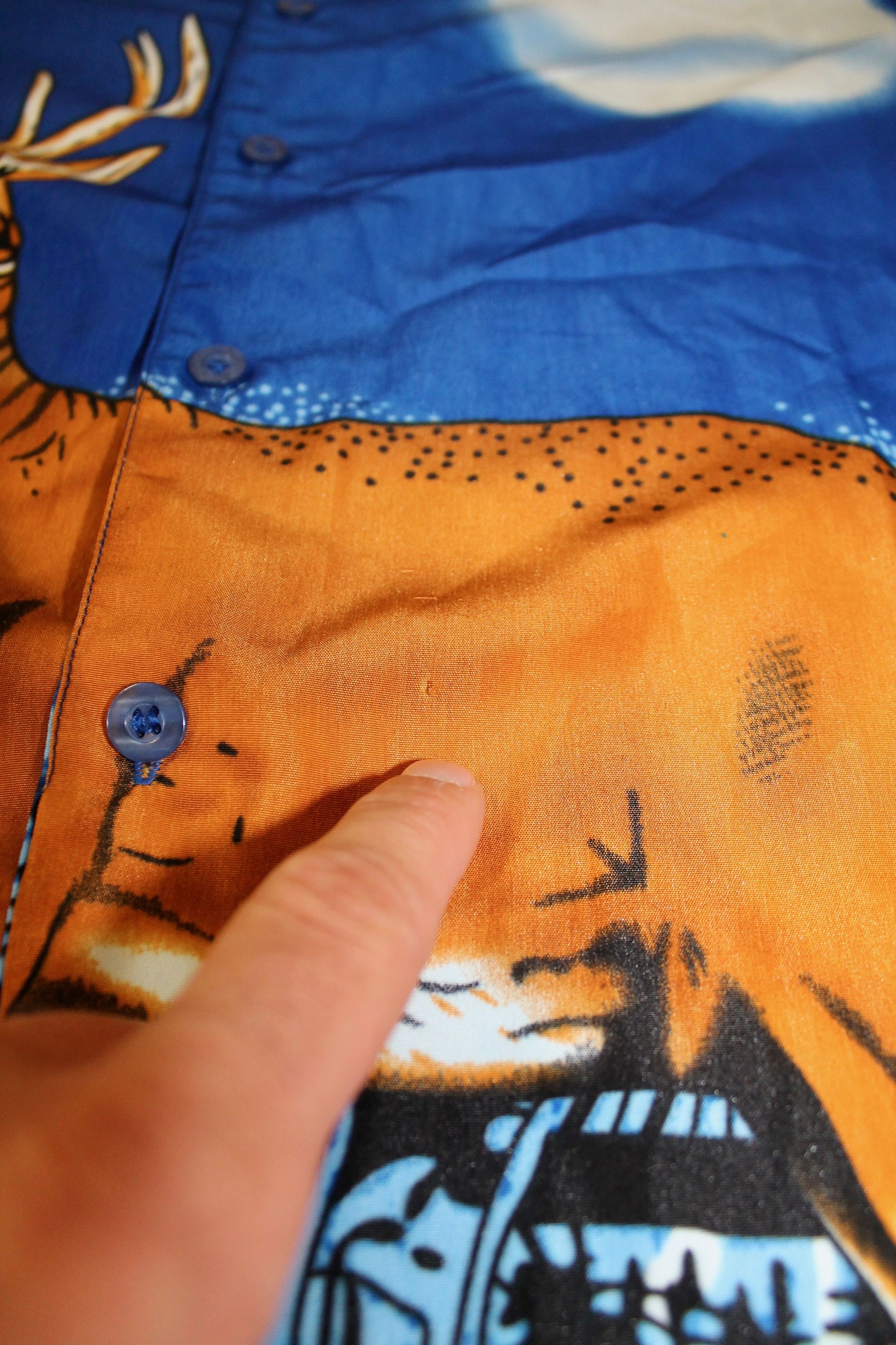 Other Deer Vintage Shirt Animal Short sleeve Size US XL / EU 56 / 4 - 3 Thumbnail