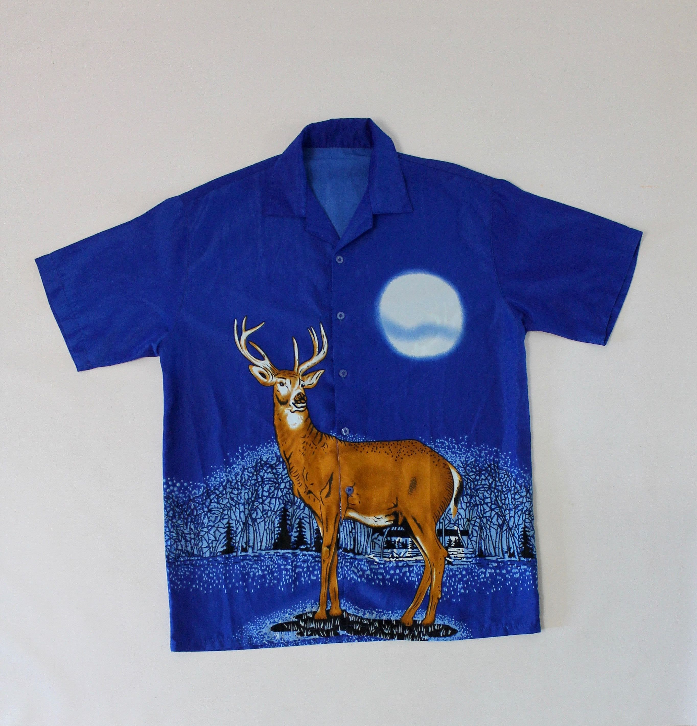 Other Deer Vintage Shirt Animal Short sleeve Size US XL / EU 56 / 4 - 1 Thumbnail