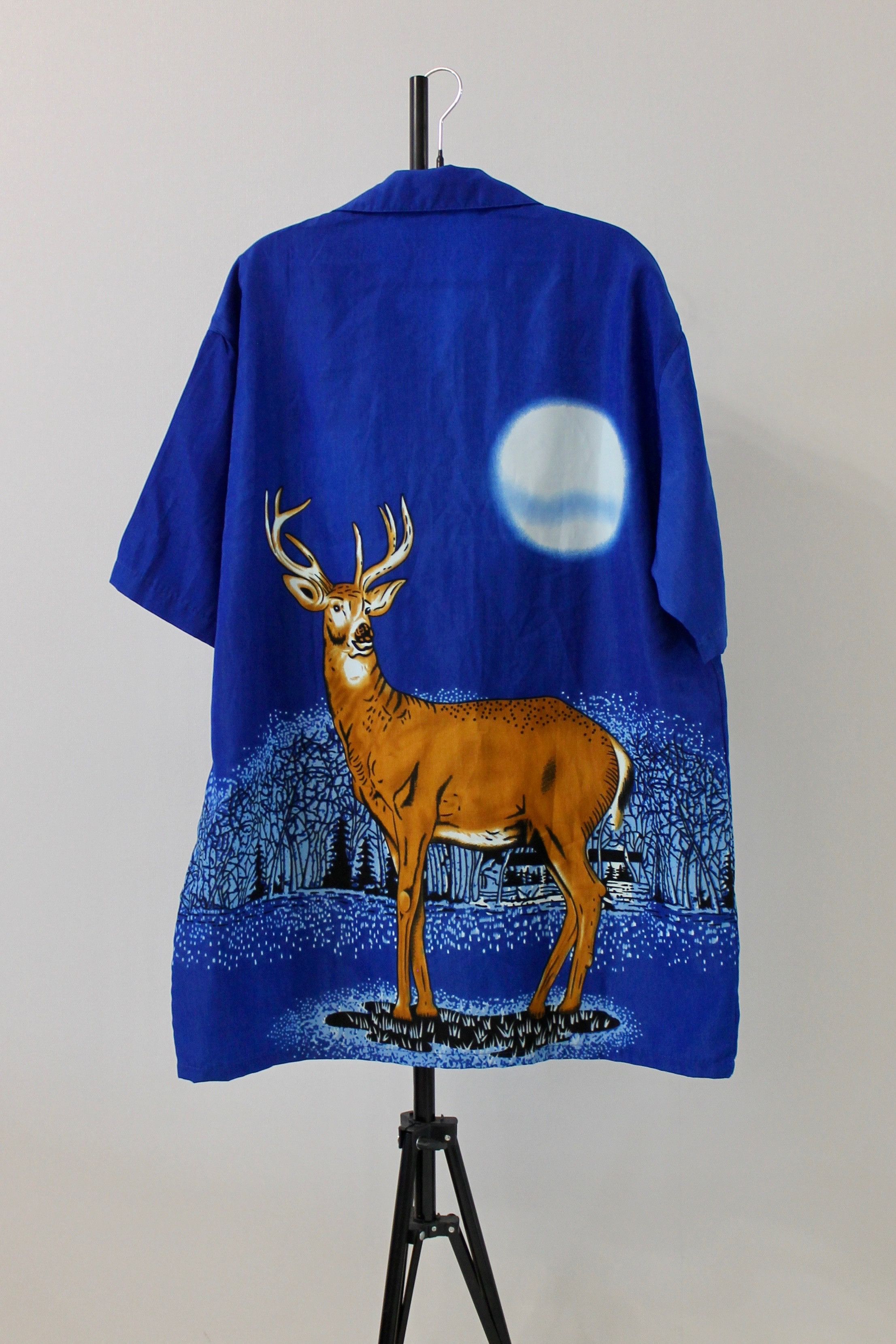 Other Deer Vintage Shirt Animal Short sleeve Size US XL / EU 56 / 4 - 7 Thumbnail