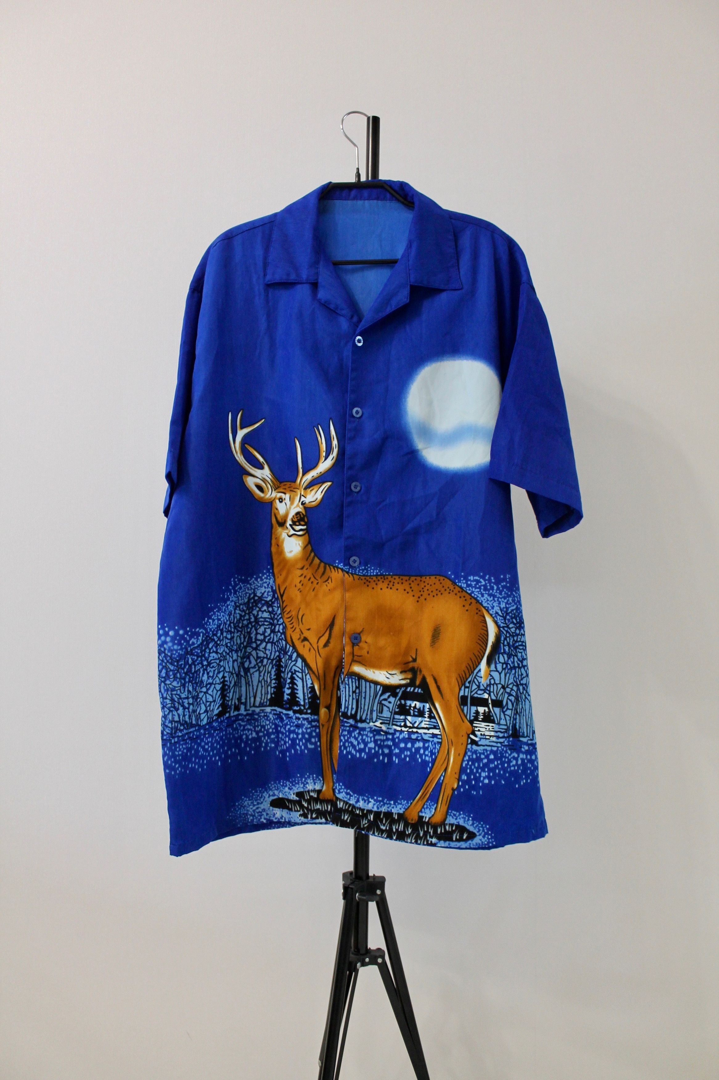 Other Deer Vintage Shirt Animal Short sleeve Size US XL / EU 56 / 4 - 6 Thumbnail