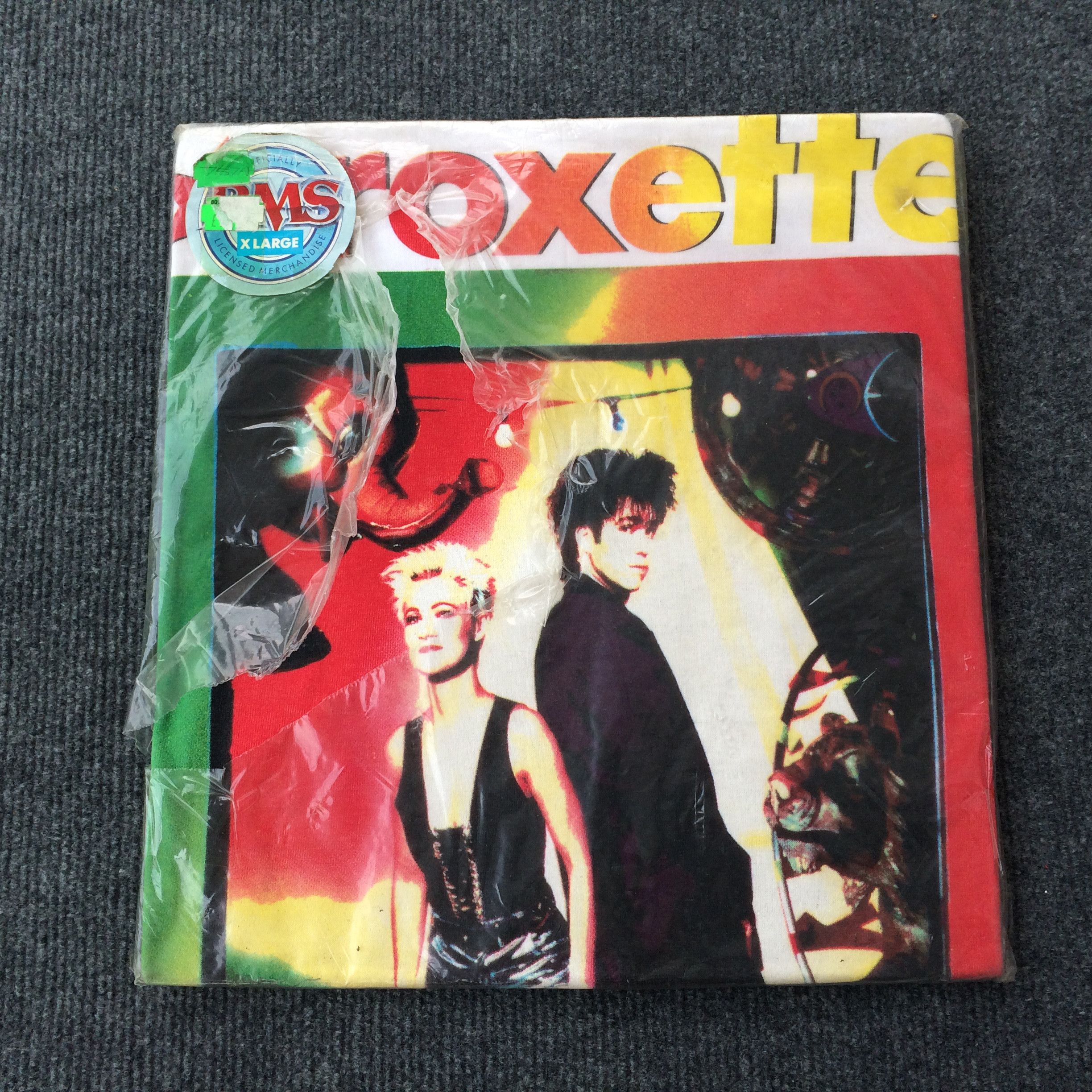 Vintage Vtg Roxette 80s Concert Tour Tee Original T shirt Size US XL / EU 56 / 4 - 1 Thumbnail