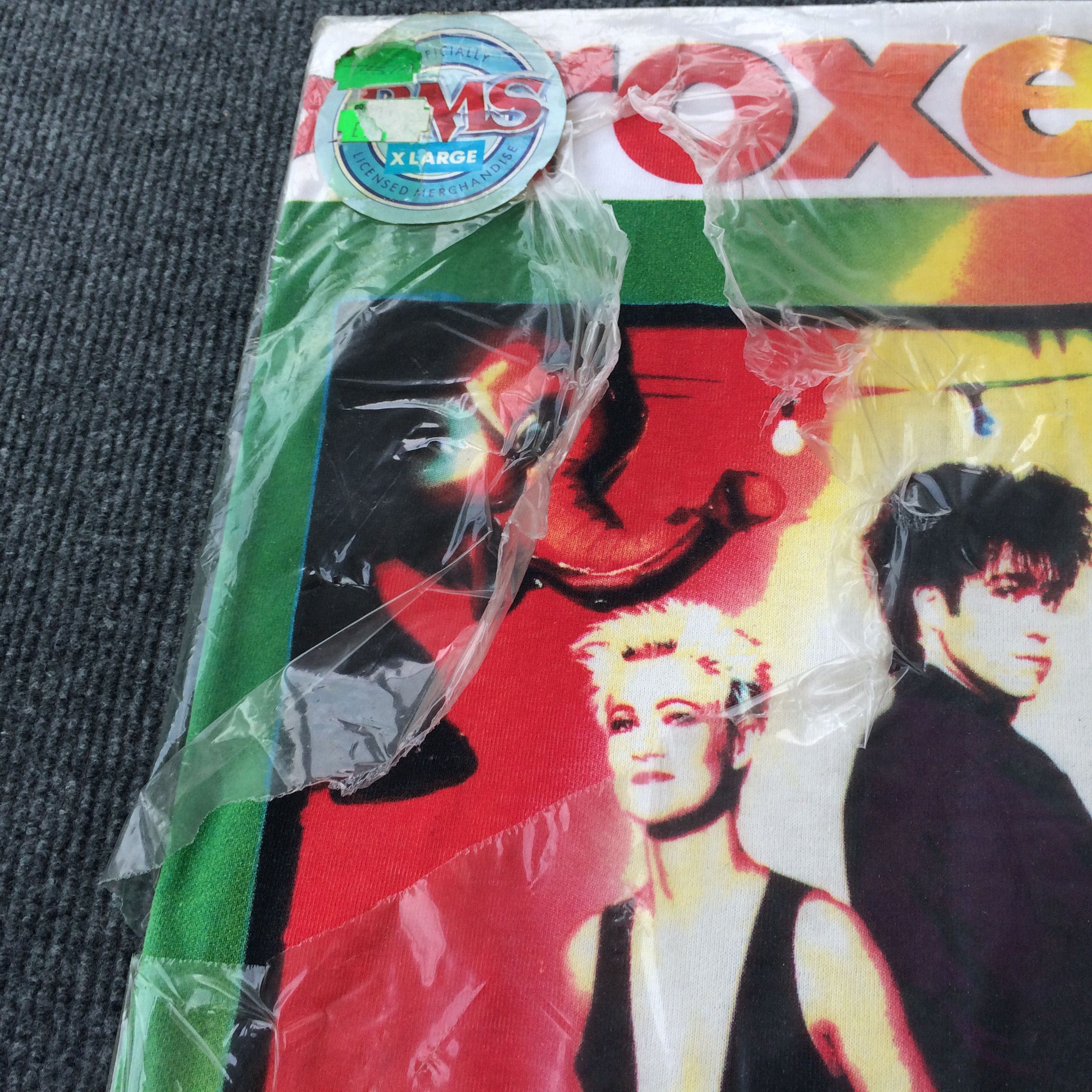 Vintage Vtg Roxette 80s Concert Tour Tee Original T shirt Size US XL / EU 56 / 4 - 2 Thumbnail