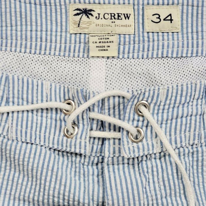 J.Crew J Crew Seersucker Swim Trunks Board Shorts Grailed