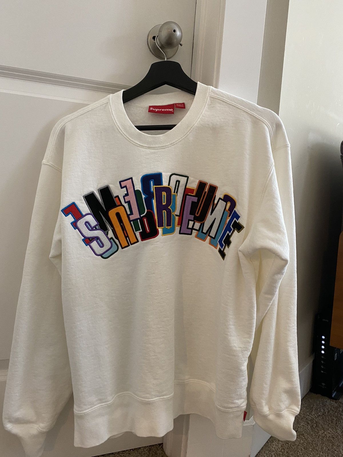 Stacked crewneck online supreme