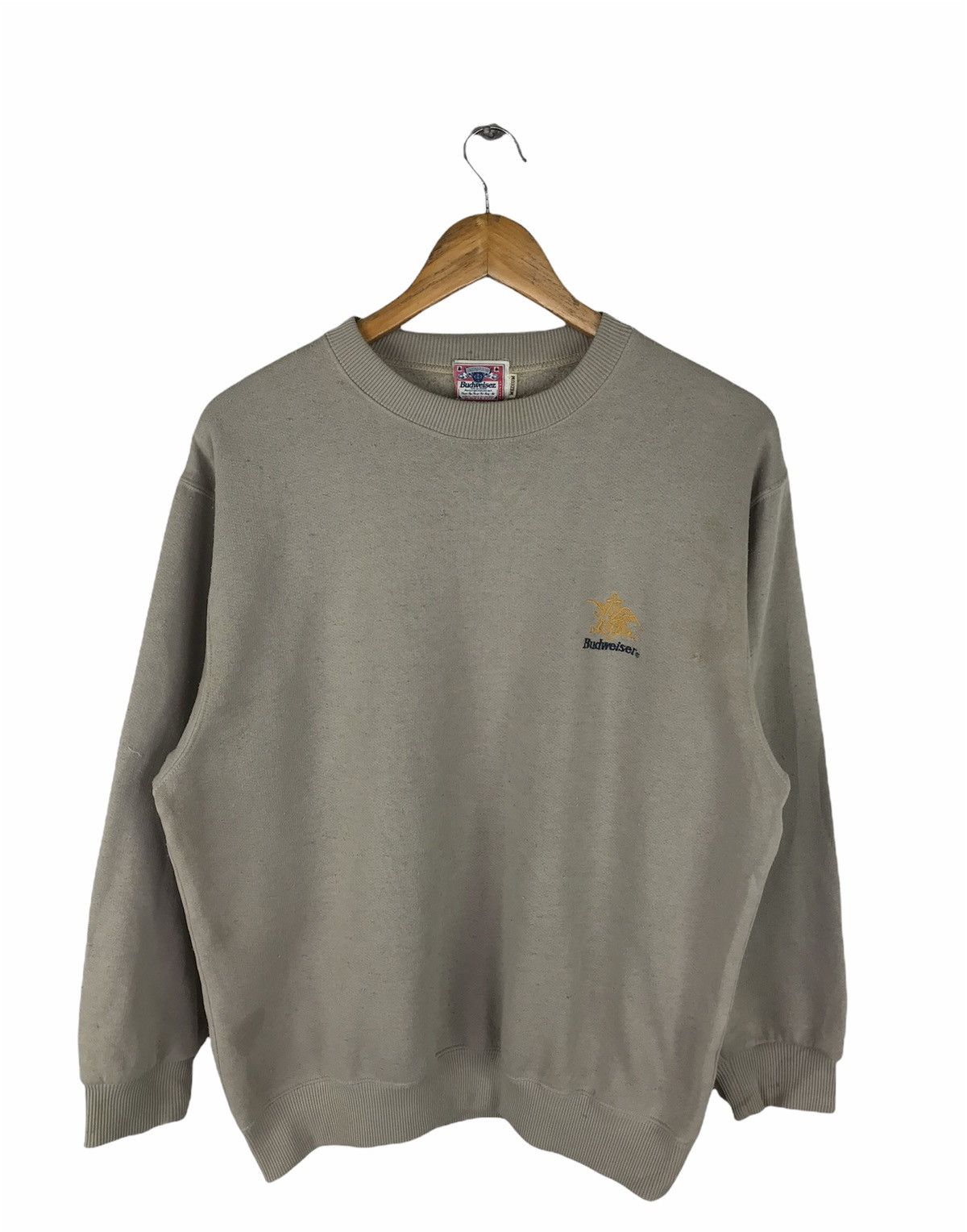 Vintage VINTAGE BUDWEISER SWEATSHIRT Size US M / EU 48-50 / 2 - 1 Thumbnail