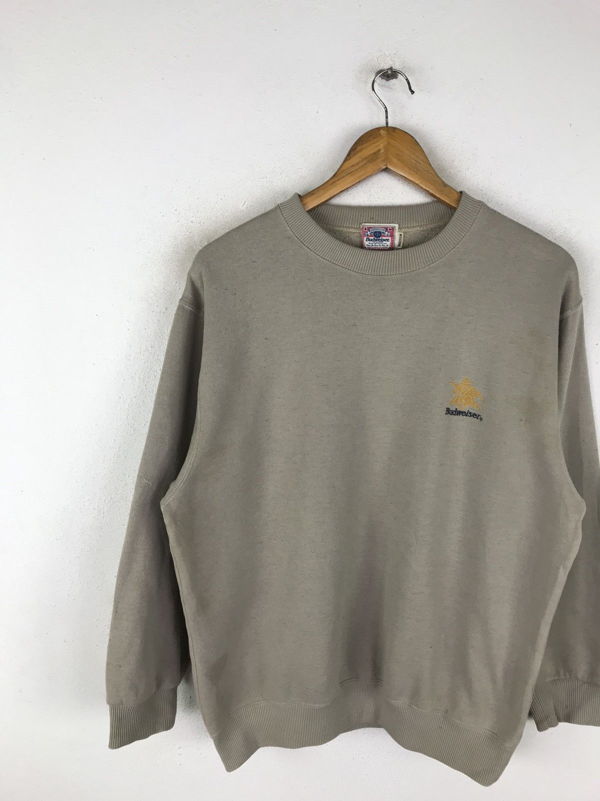 Vintage VINTAGE BUDWEISER SWEATSHIRT Size US M / EU 48-50 / 2 - 4 Thumbnail