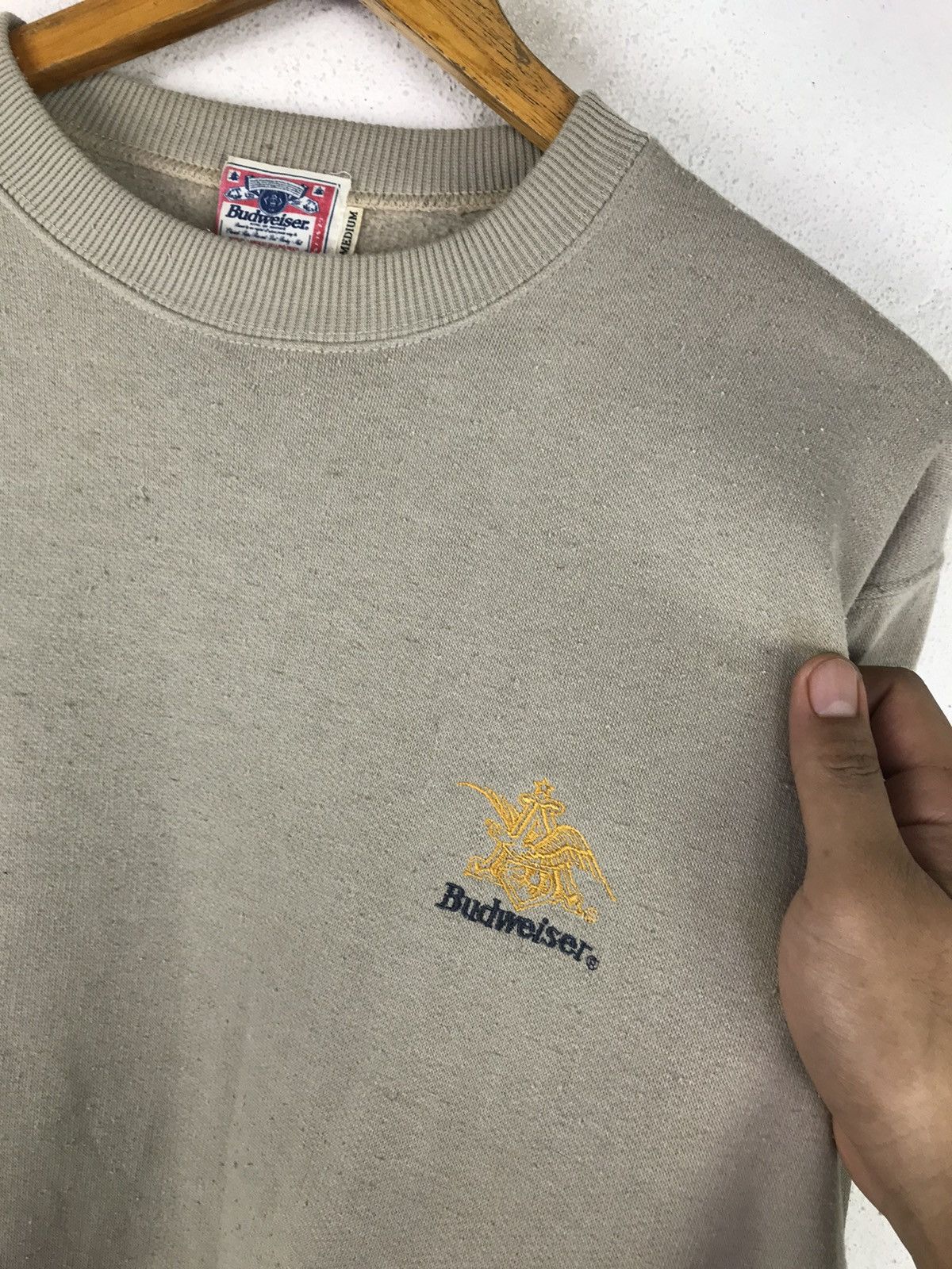 Vintage VINTAGE BUDWEISER SWEATSHIRT Size US M / EU 48-50 / 2 - 5 Thumbnail