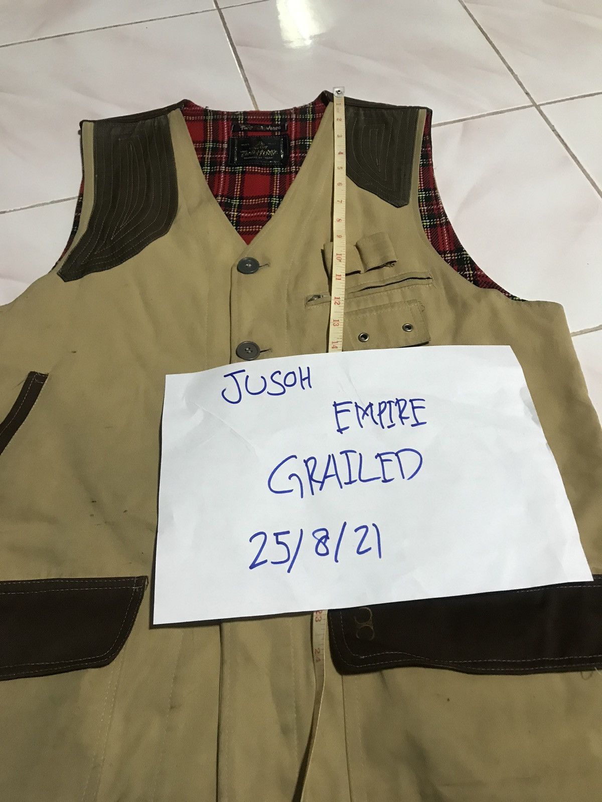 Japanese Brand × Vintage VINTAGE URBAN VEST TACTICAL SURVIVOR DESIGN Size US L / EU 52-54 / 3 - 7 Thumbnail