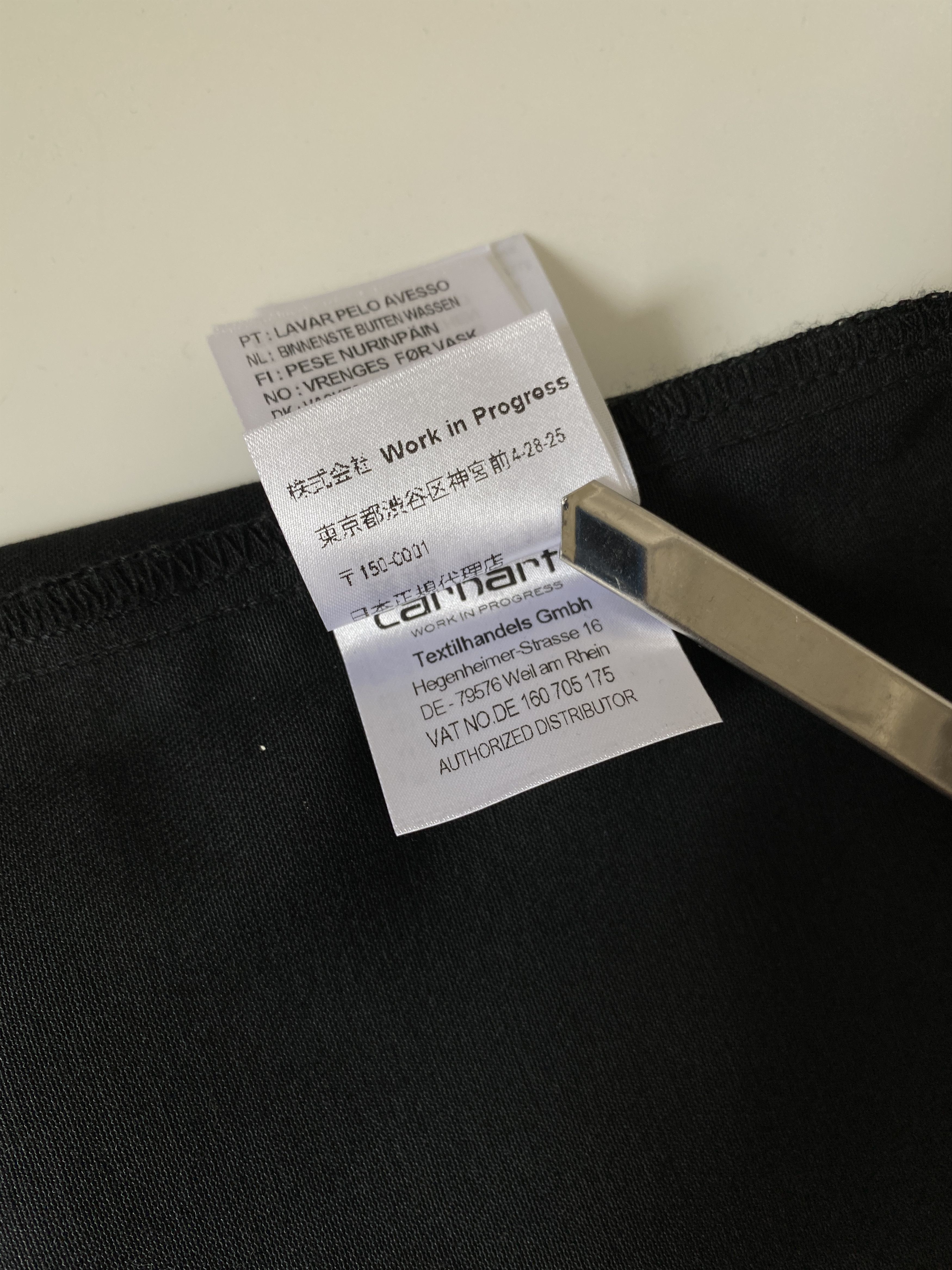 Carhartt Wip × Slam Jam Carhartt Wip x Slam Jam Black Minute Man Zip Shirt Size US L / EU 52-54 / 3 - 8 Thumbnail