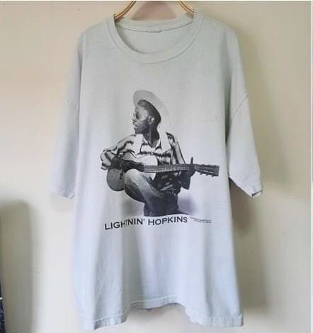 Band Tees × Vintage Rare Vintage '00 Lightnin' Hopkins Size US XL / EU 56 / 4 - 2 Thumbnail