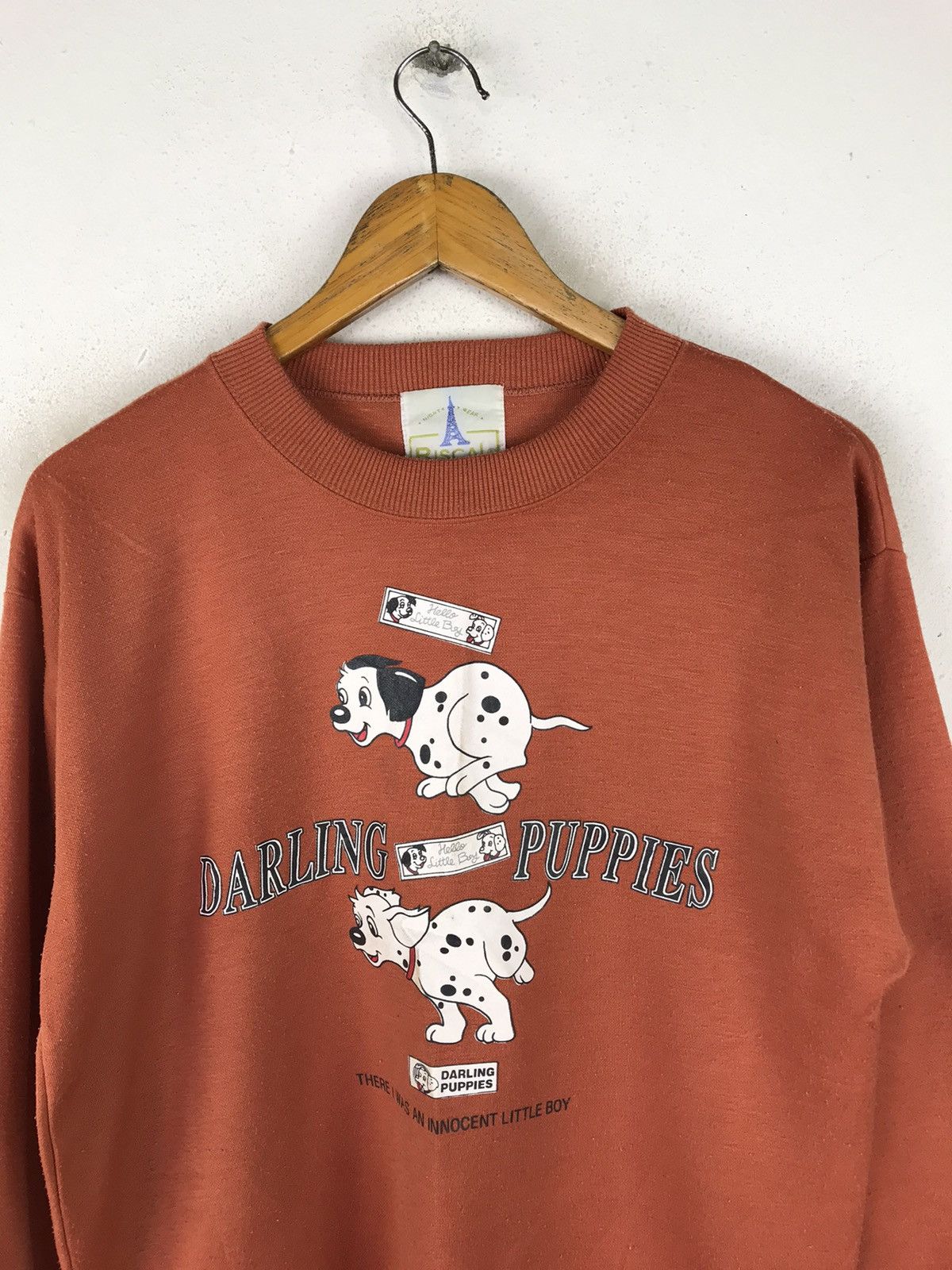 Vintage RISCAL DARLING PUPPIES SWEATSHIRT BIG LOGOS Size US M / EU 48-50 / 2 - 5 Thumbnail