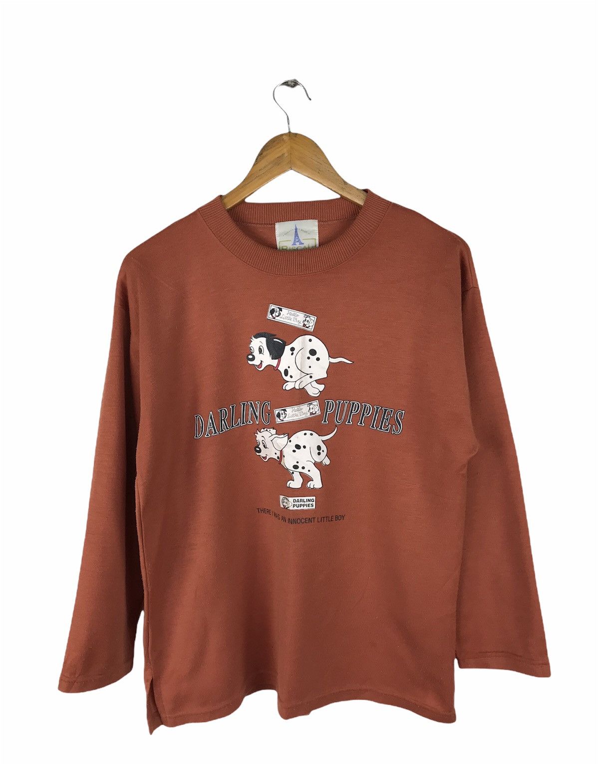 Vintage RISCAL DARLING PUPPIES SWEATSHIRT BIG LOGOS Size US M / EU 48-50 / 2 - 1 Thumbnail