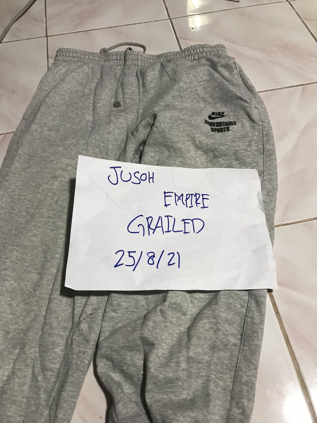 Vintage VINTAGE NIKE JOGGERS PANTS MADE IN JAPAN Size US 33 - 7 Thumbnail