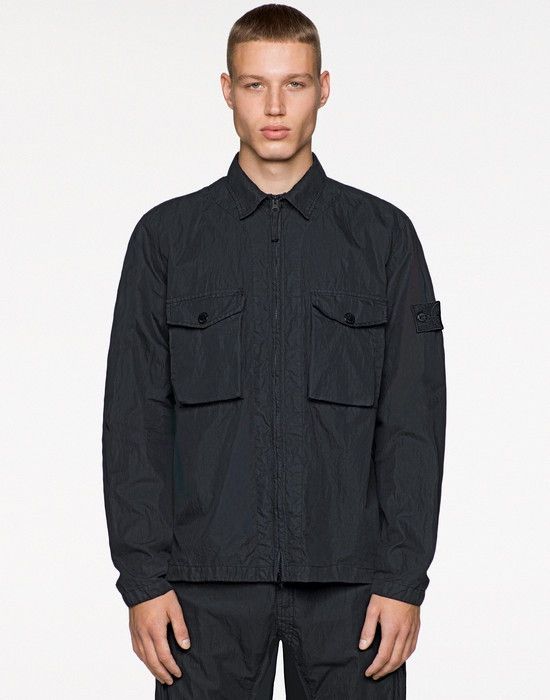 Stone Island Stone Island 103F2 Ghost Piece Cotton Nylon Tela 