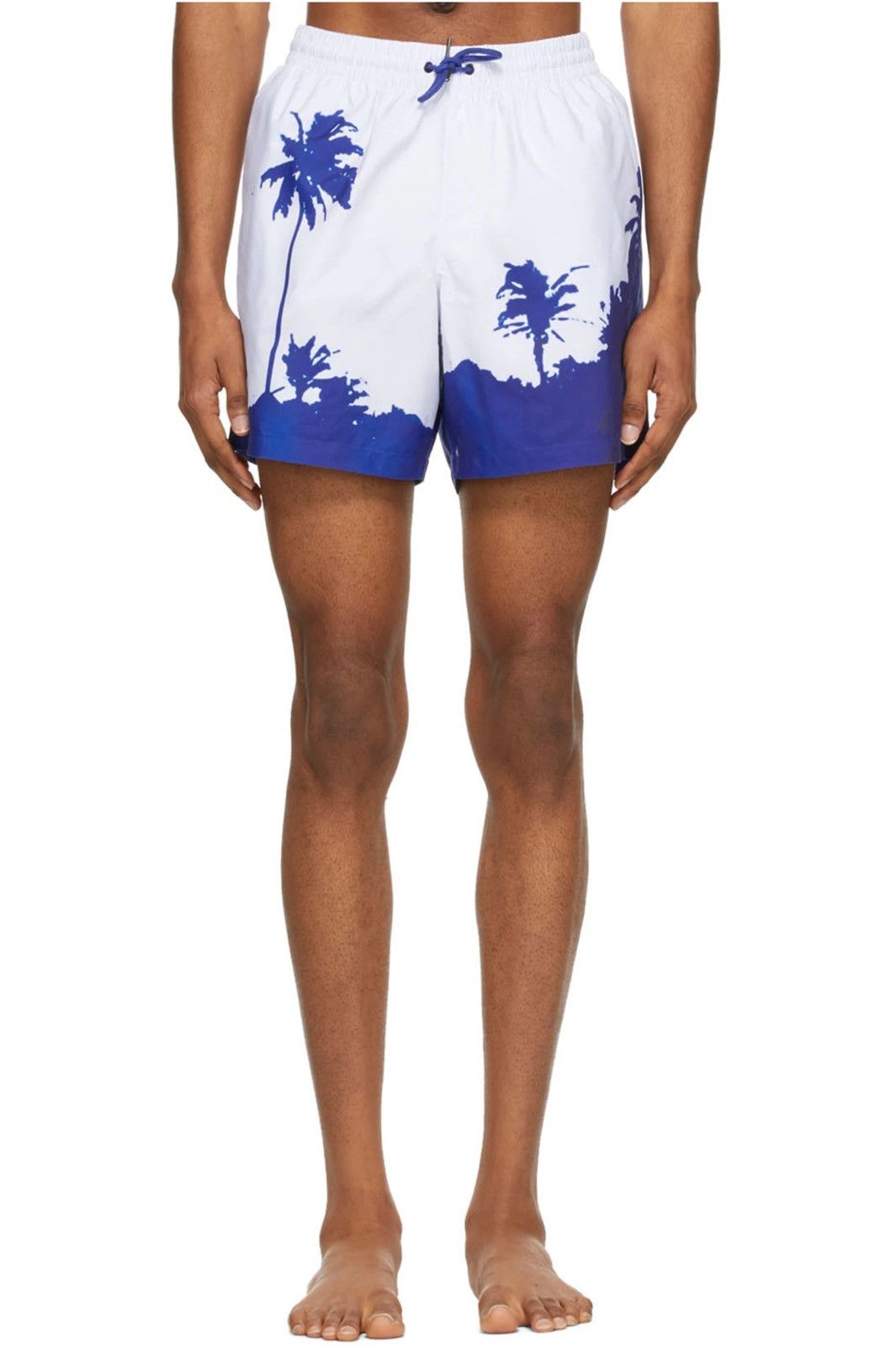 Dries Van Noten Dries Van Noten x Len Lye white palm tree shorts Size US 30 / EU 46 - 2 Thumbnail