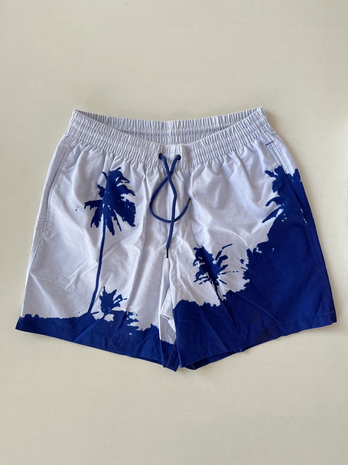Dries Van Noten Dries Van Noten x Len Lye white palm tree shorts Size US 30 / EU 46 - 4 Thumbnail
