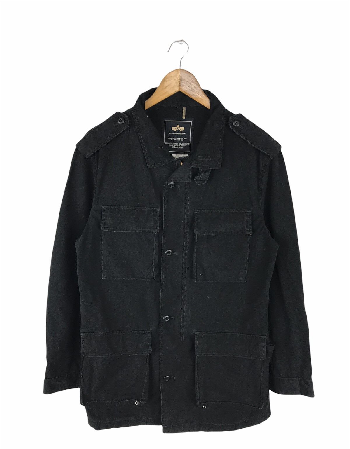 ALPHA INDUSTRIES MILITARY FIELD PARKA STYLE JACKET