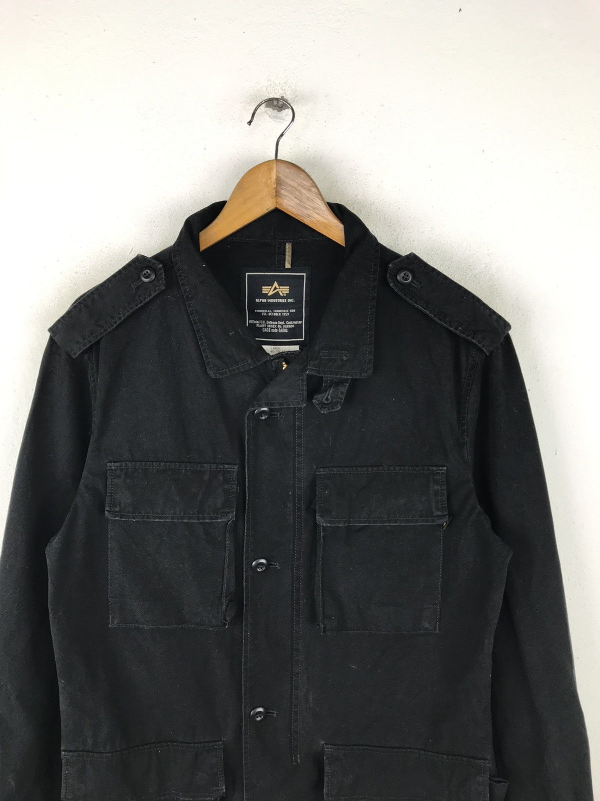 ALPHA INDUSTRIES MILITARY FIELD PARKA STYLE JACKET