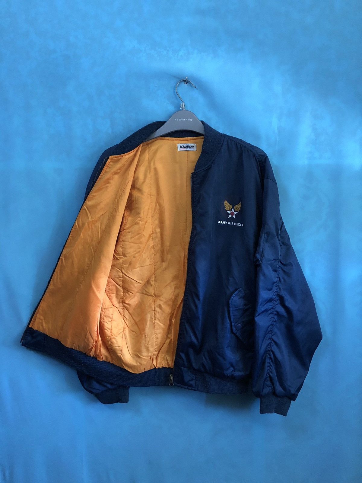 Other 1980s ma-1 air forces usn jackets #1749 Size US L / EU 52-54 / 3 - 3 Thumbnail