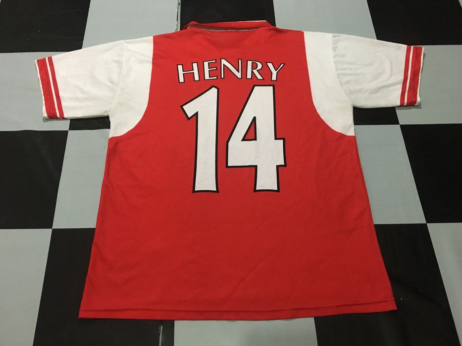 Arsenal #14 Henry Retro Jersey Home 2006/07 – MS Soccer Jerseys