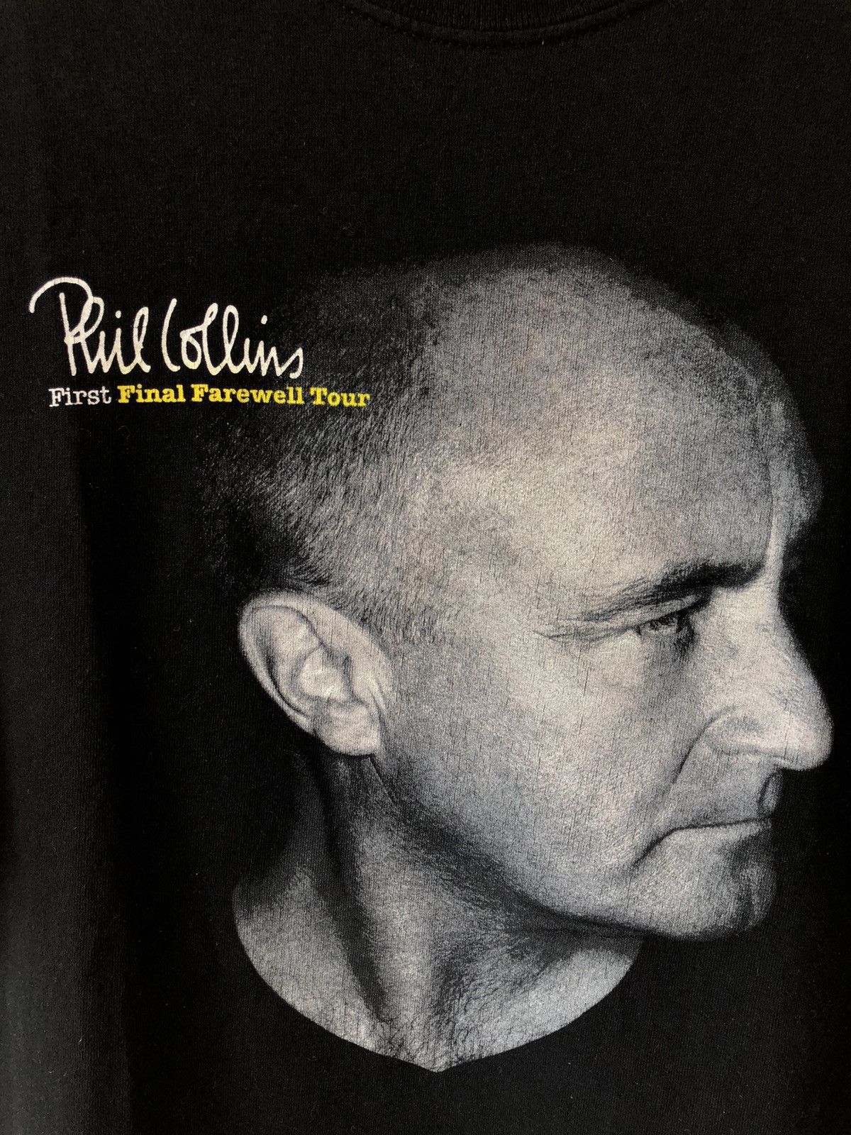 Band Tees Vintage 00s Phil Collins First Final Farewell Tour Tee Size US XL / EU 56 / 4 - 3 Thumbnail