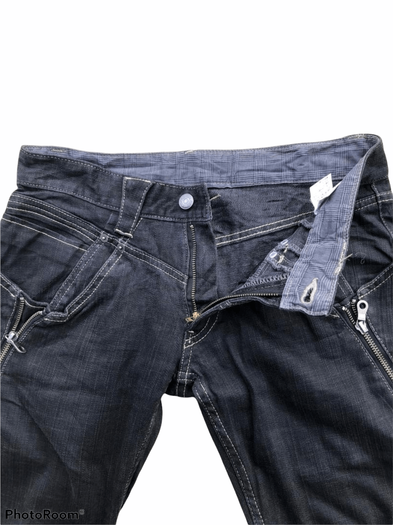PPFM × Seditionaries Ppfm Zipper Pocket Jeans Size US 31 - 6 Thumbnail