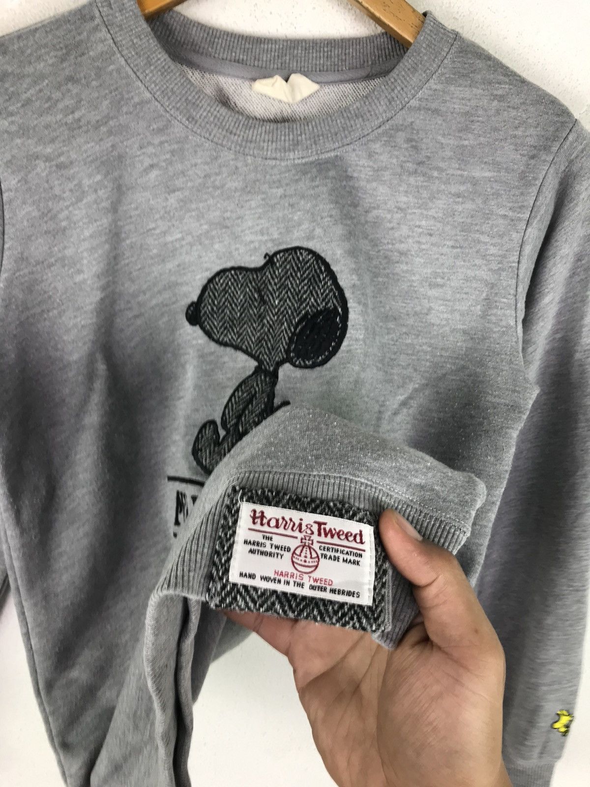 Harris Tweed × Peanuts PEANUTS X HARRIS TWEED SWEATSHIRT Size US XS / EU 42 / 0 - 6 Thumbnail