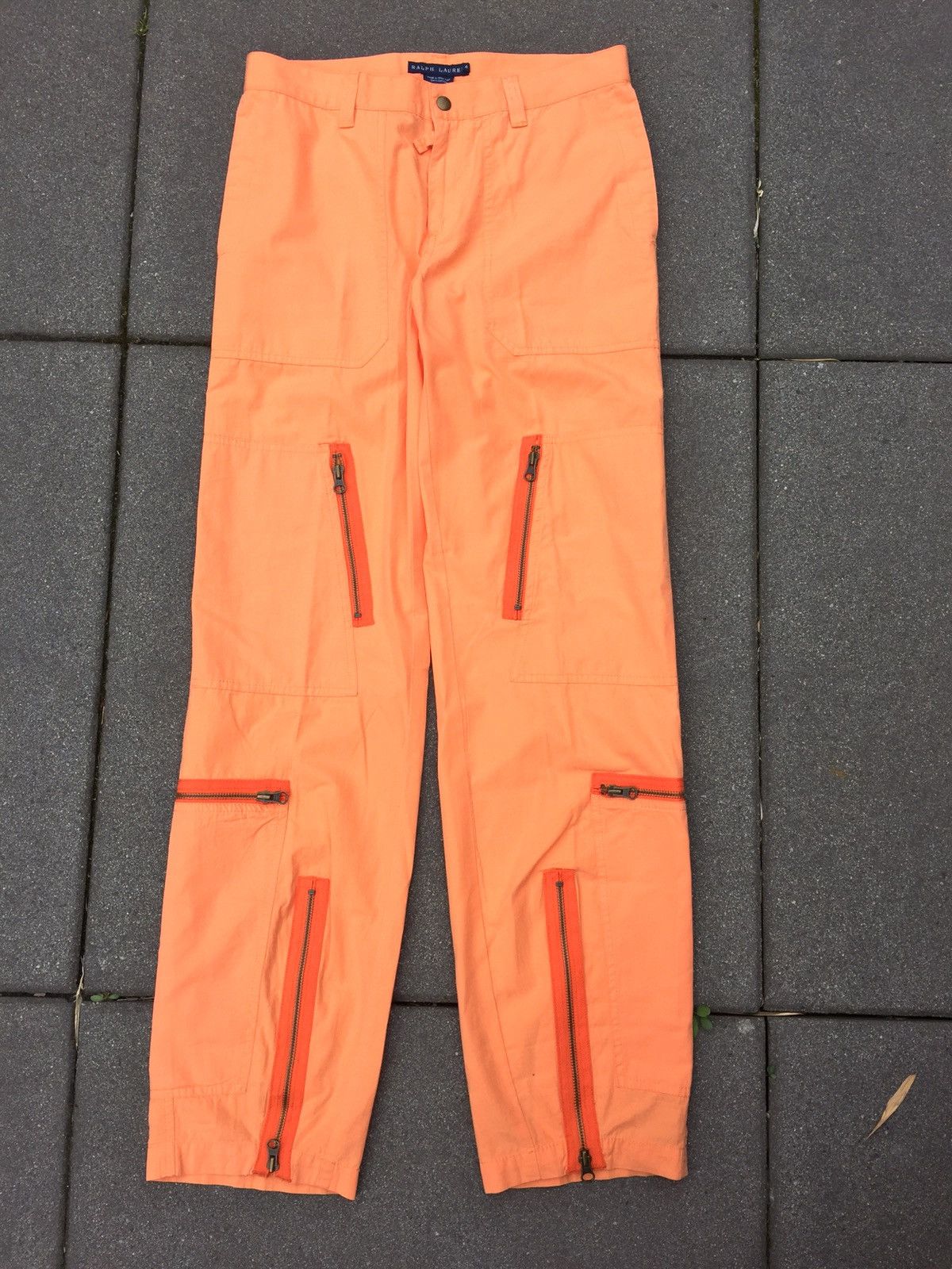 Polo Ralph Lauren × Vintage Polo ralph lauren vintage punk prisoner pants Size US 27 - 1 Thumbnail