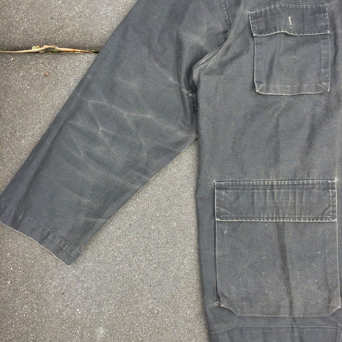 Vintage Vintage sun faded workwear parka canvas jacket Size US L / EU 52-54 / 3 - 3 Thumbnail
