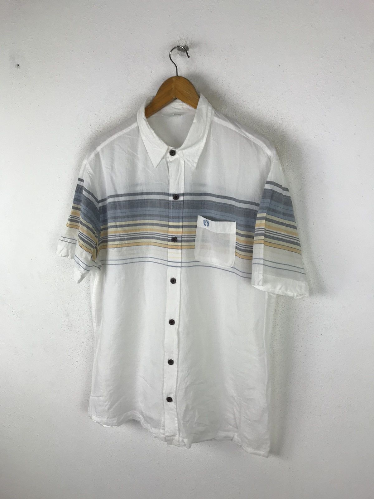 Hang Ten HANG TEN BUTTON UPS SHIRT NICE DESIGN Size US XL / EU 56 / 4 - 5 Thumbnail