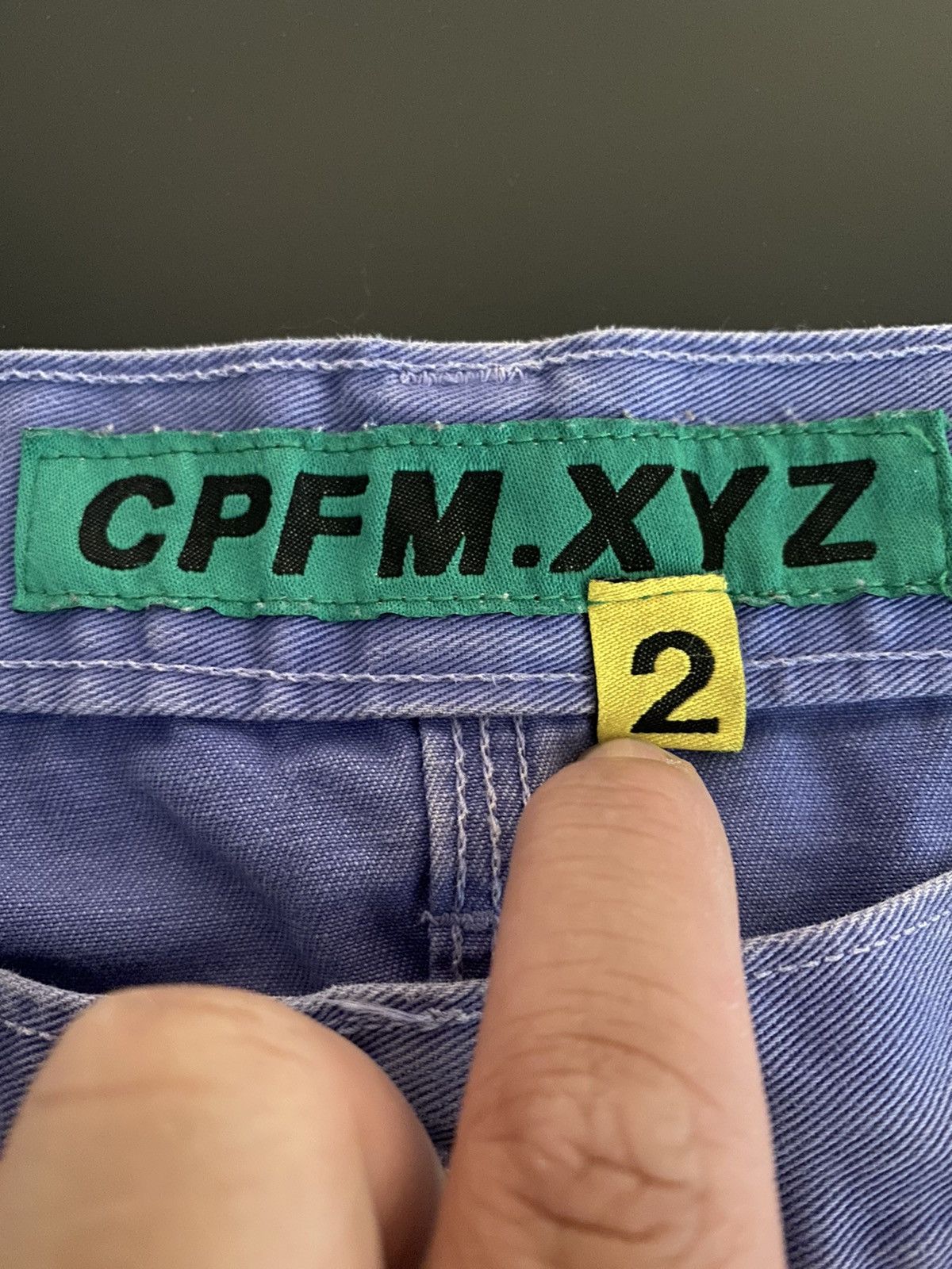 Cactus Plant Flea Market × Human Made Shibori double knee painter pant Size US 33 - 3 Thumbnail