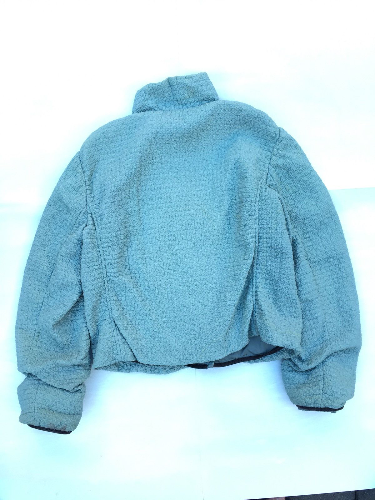 Prada Prada Sport *Fits M* 1990s Textured Twisted Seam Jacket Size US XS / EU 42 / 0 - 4 Thumbnail