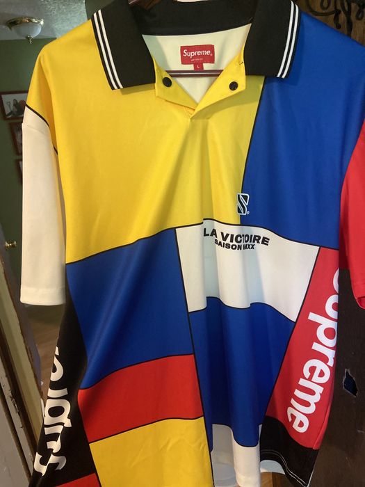 Colorblocked Soccer Polo Supreme Lサイズ - ポロシャツ