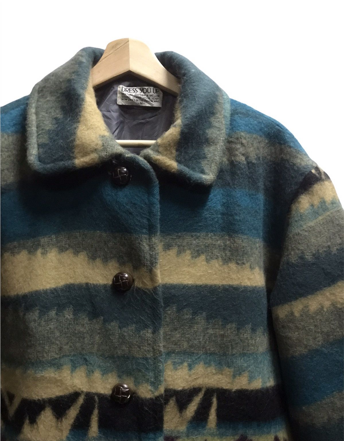 Japanese Brand Wool Jacket Size US M / EU 48-50 / 2 - 2 Thumbnail