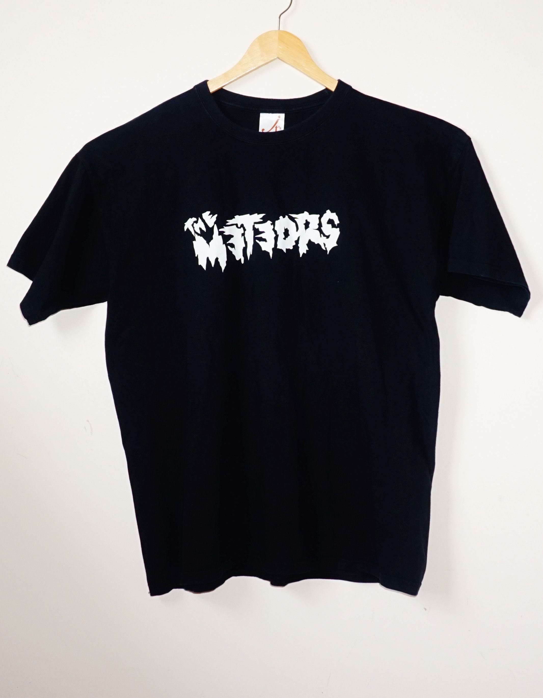 T-shirt The METEORS - Psychobilly Rock Band - Homme - Noir - Manches Courtes