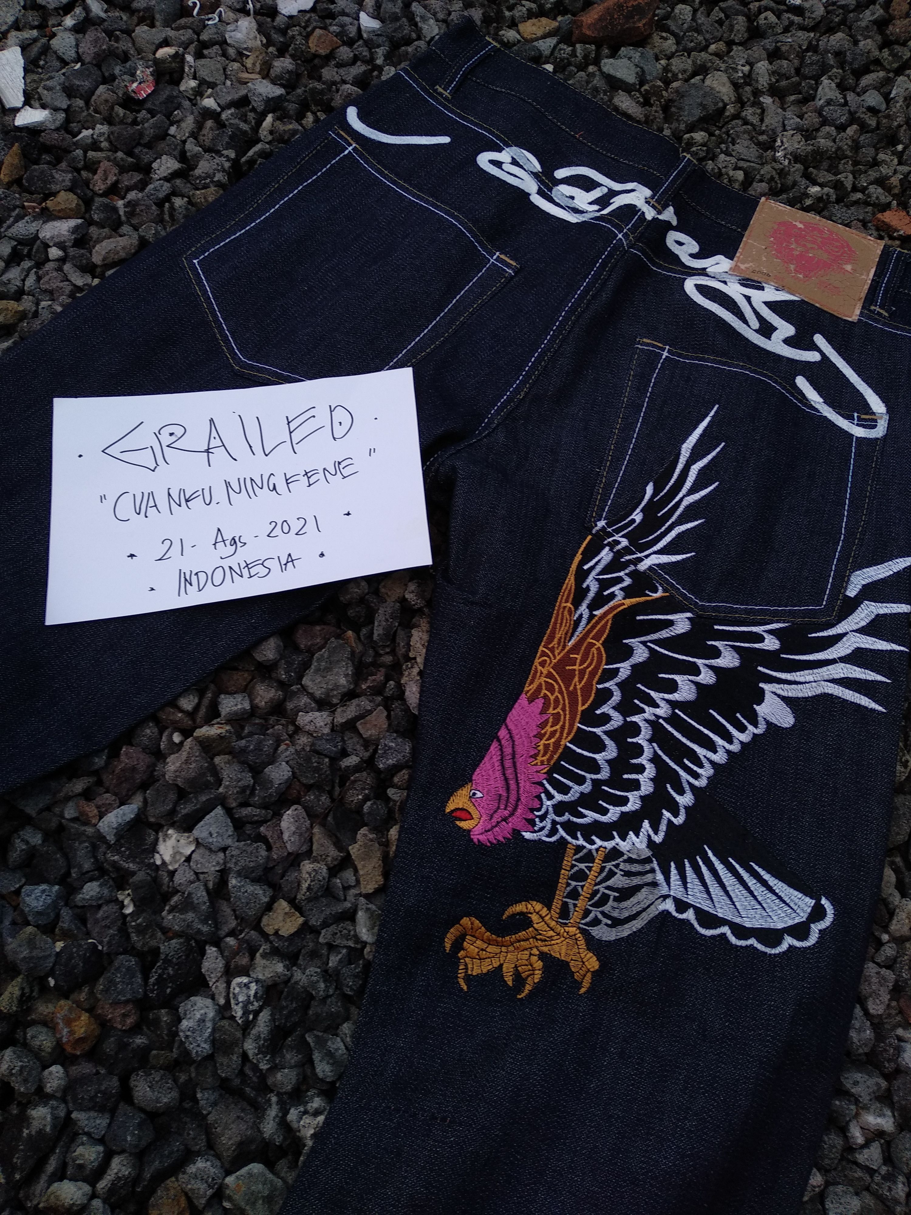 VINTAGE ED HARDY ZIP HOODIE BIG LOGO BY CHRISTIAN AUDIGIER