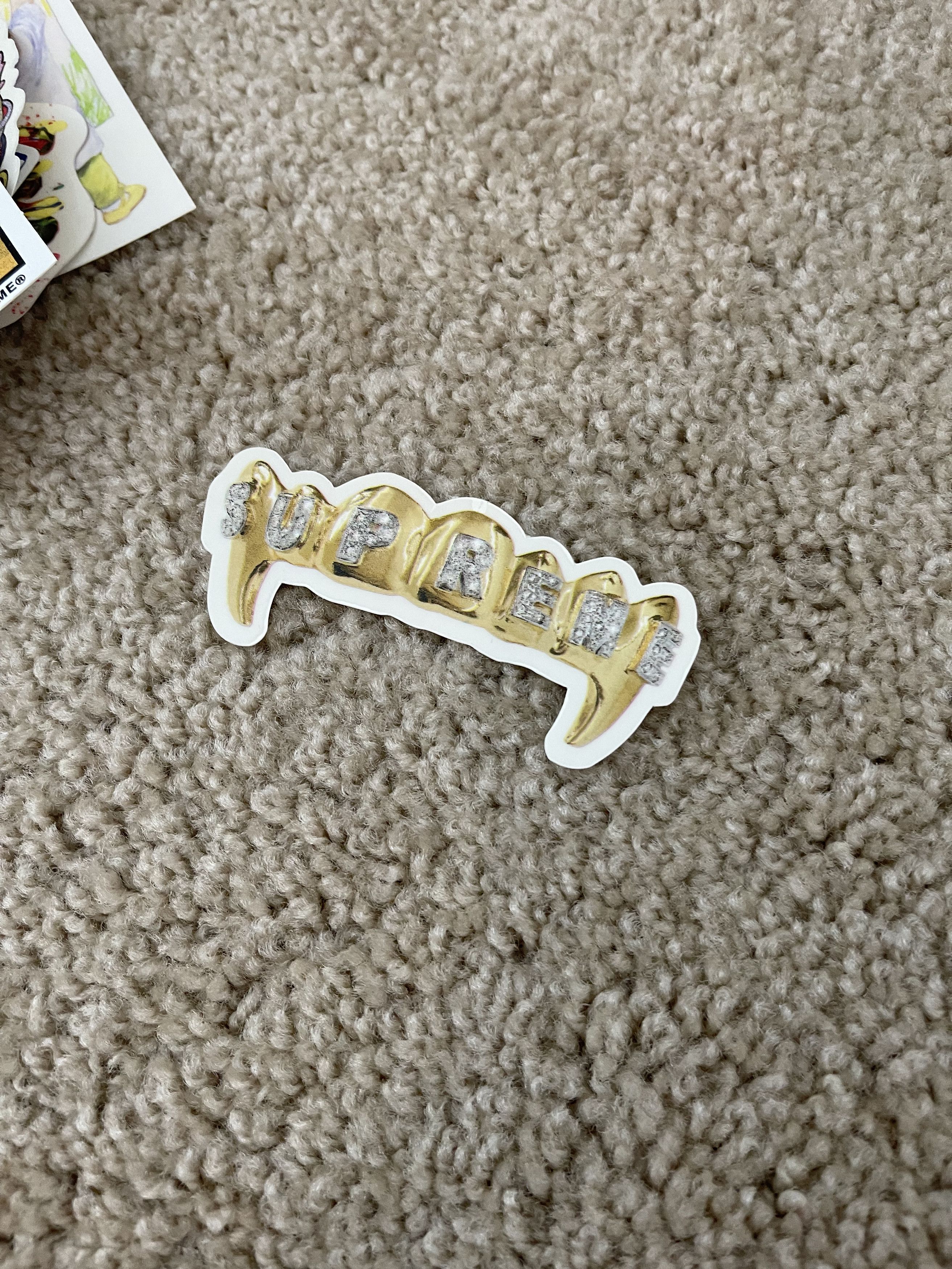 Supreme 2024 grillz sticker