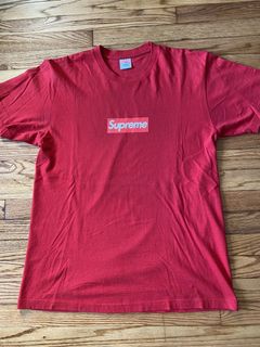 Supreme 20th Anniversary Box Logo T-Shirt 'Heather Grey' | Men's Size M