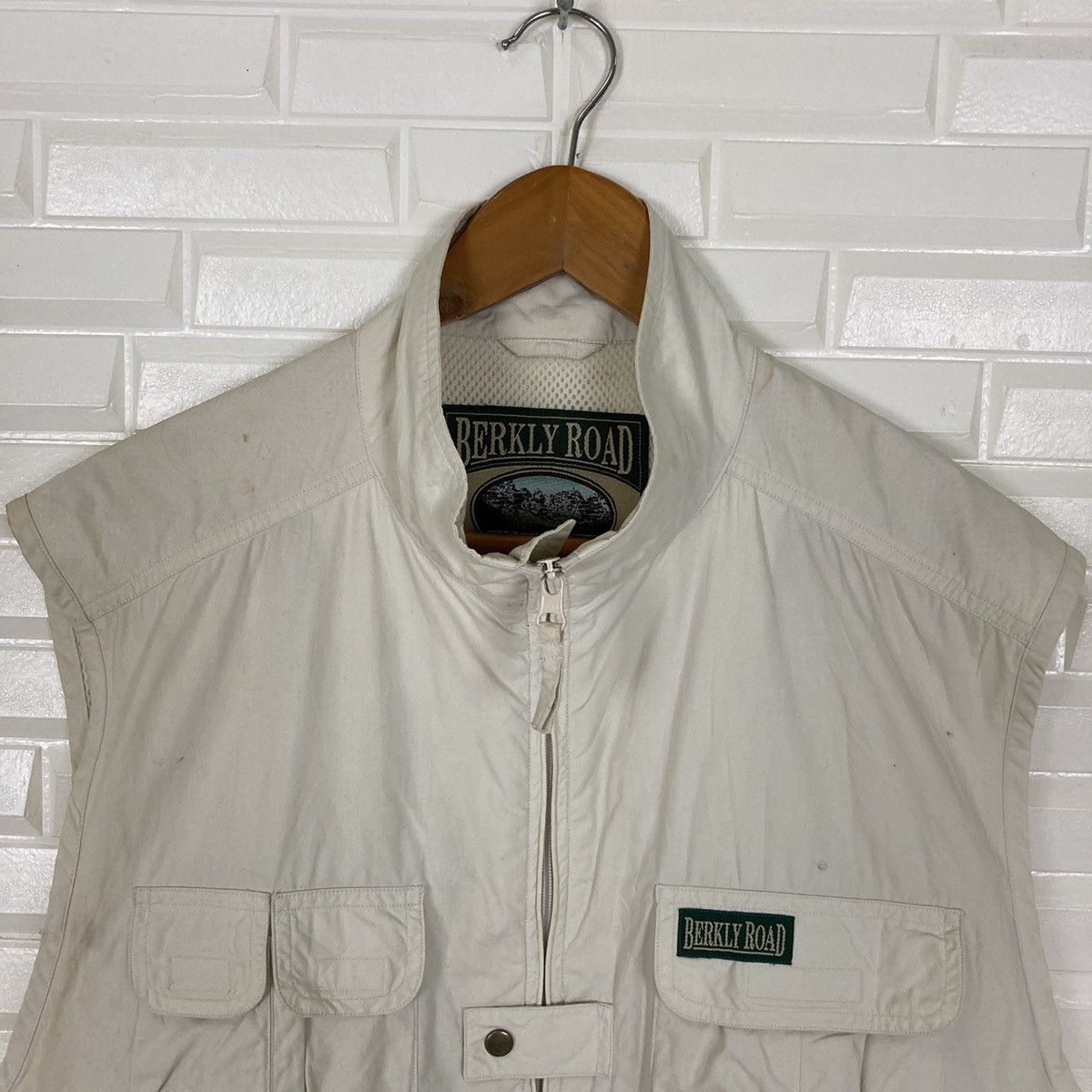 Japanese Brand Berkly Road Multipocket Vest Size US XL / EU 56 / 4 - 4 Thumbnail