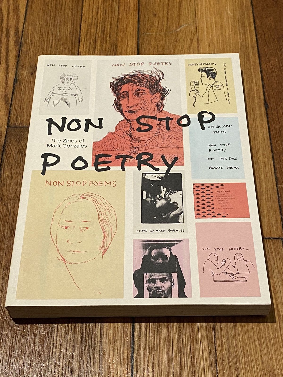 Other Mark Gonzales 'Non Stop Poetry' archive poems zines Gonz